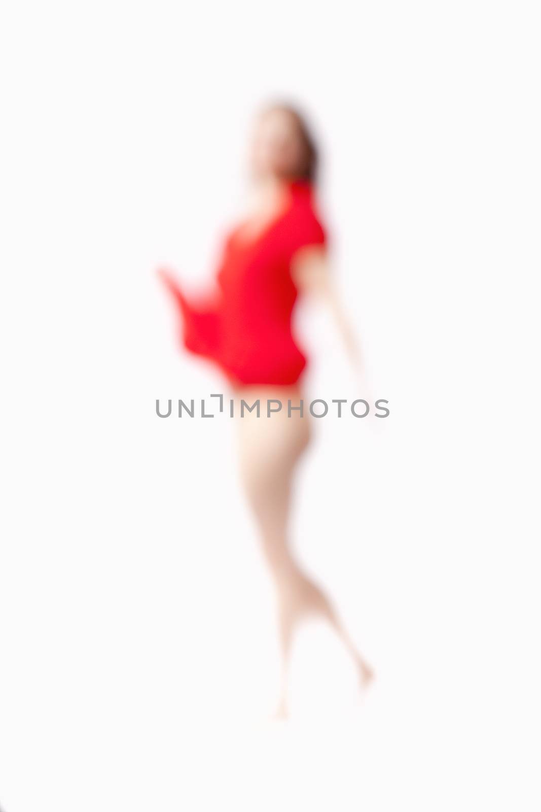 Abstract Out of Focus Image of a Woman by courtyardpix