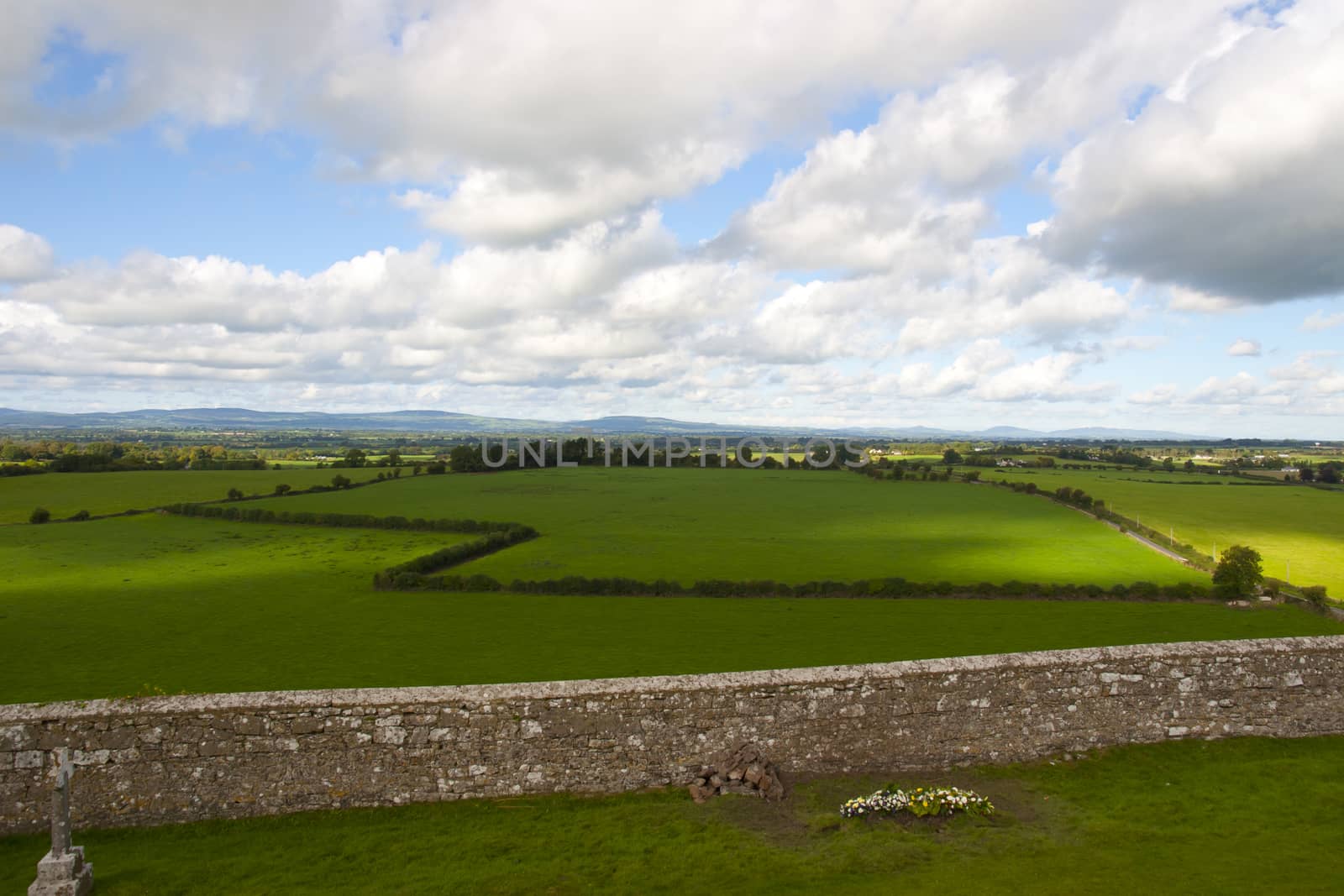 view from the rock of Cashel by morrbyte