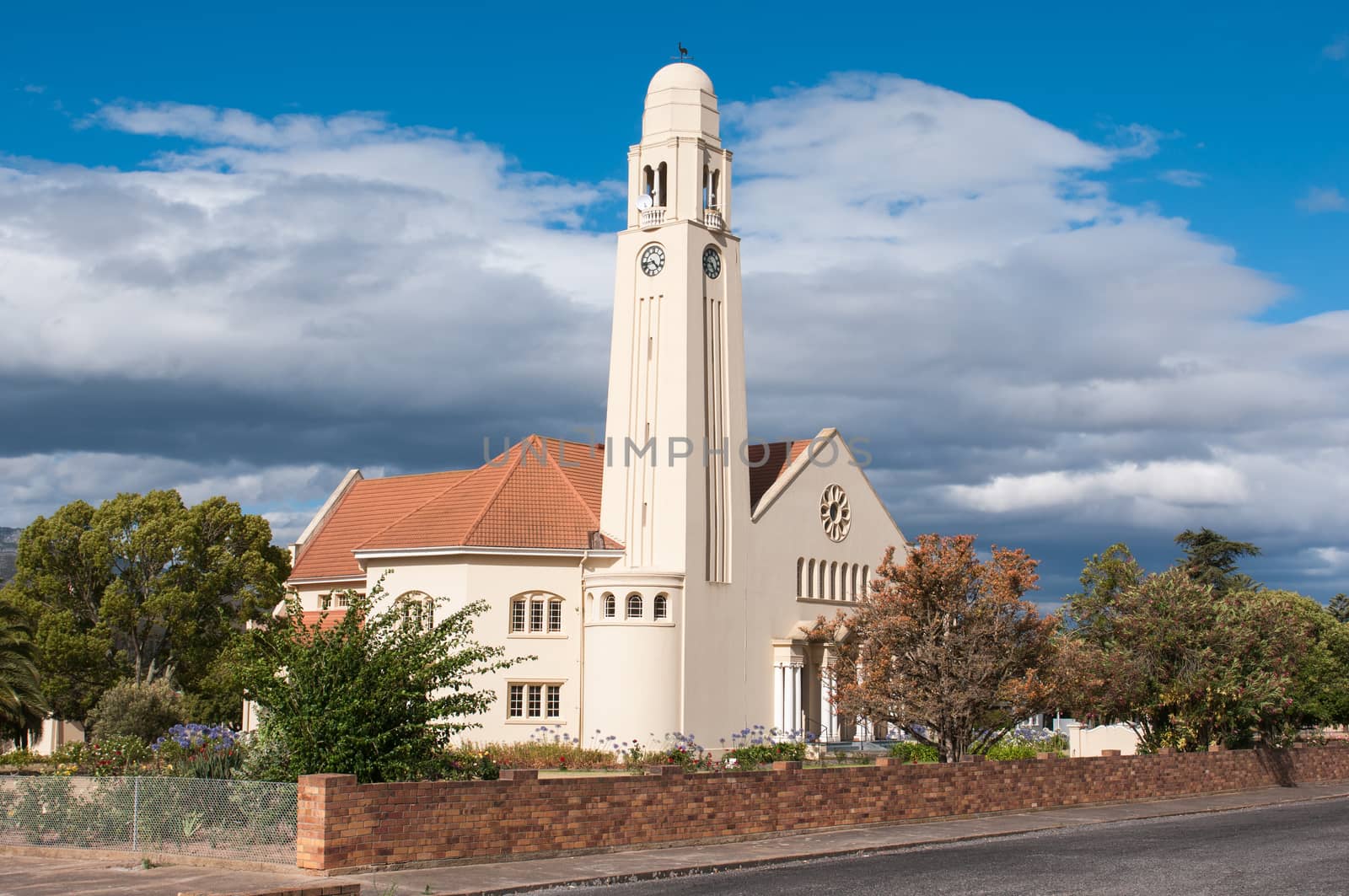 Dutch Reformed Church in Riviersonderend in the Western Cape Province of South Africa
