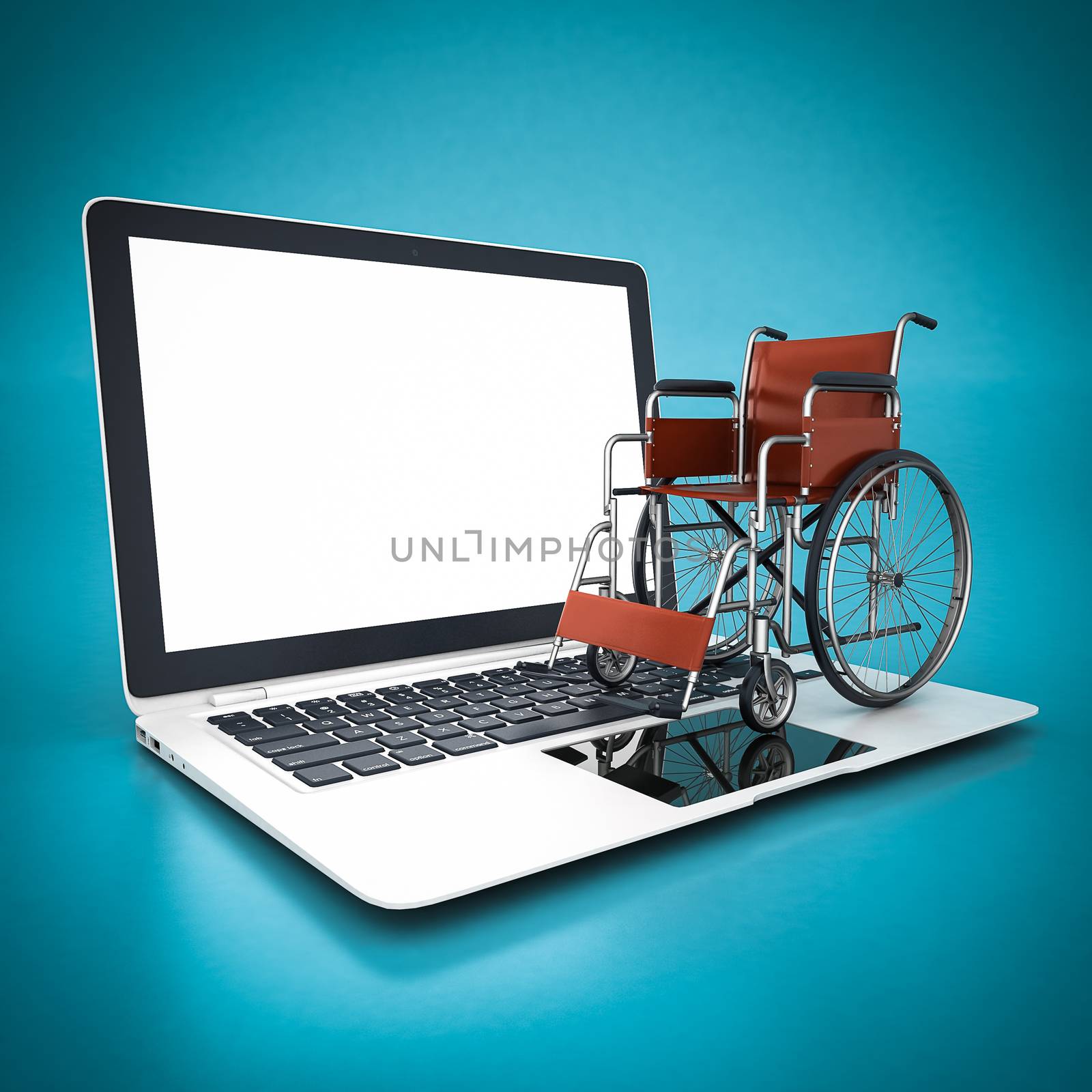 Modern wheelchair by mrgarry