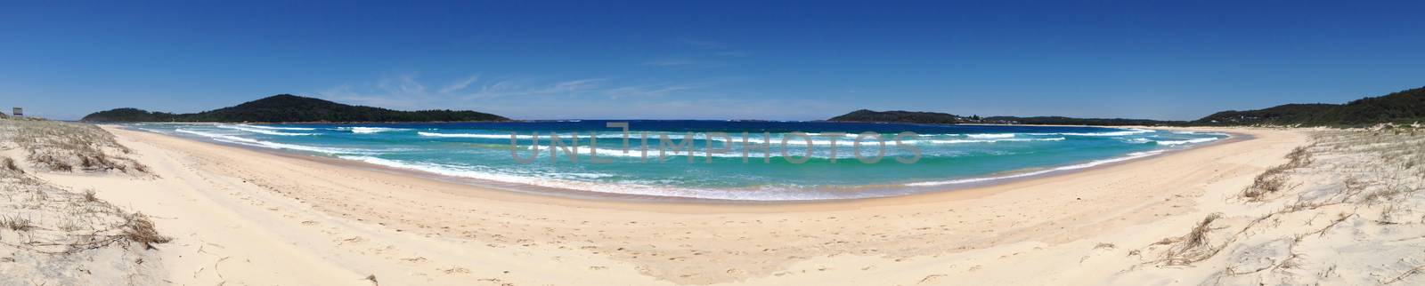 Fingal Bay beach near Port Stephens by lovleah