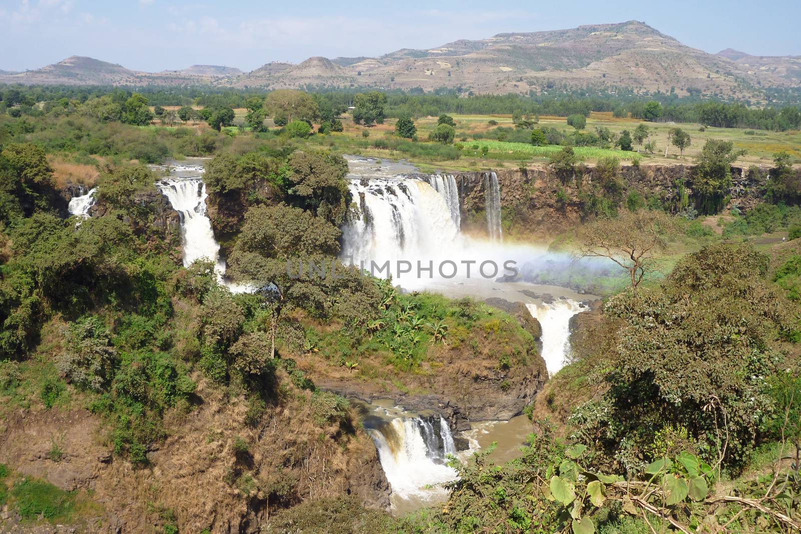 Blue Nile waterfalls, Bahar Dar, Ethiopia, Africa
