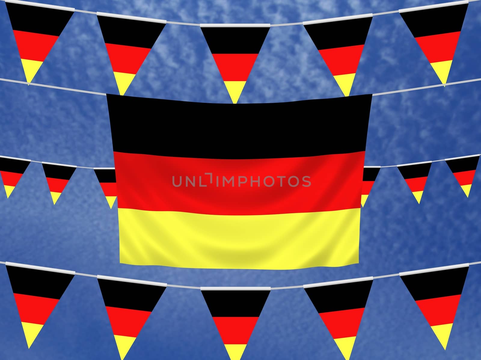 German Flags by darrenwhittingham