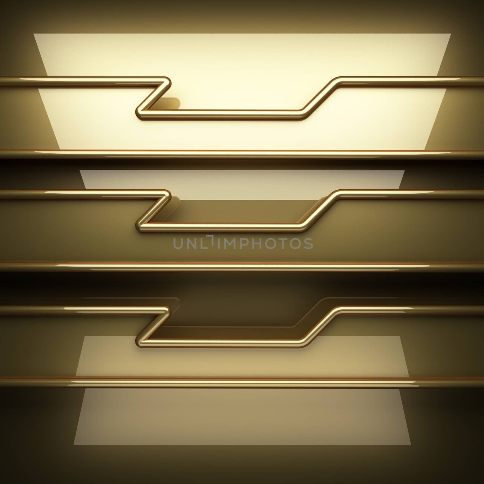 polished golden background