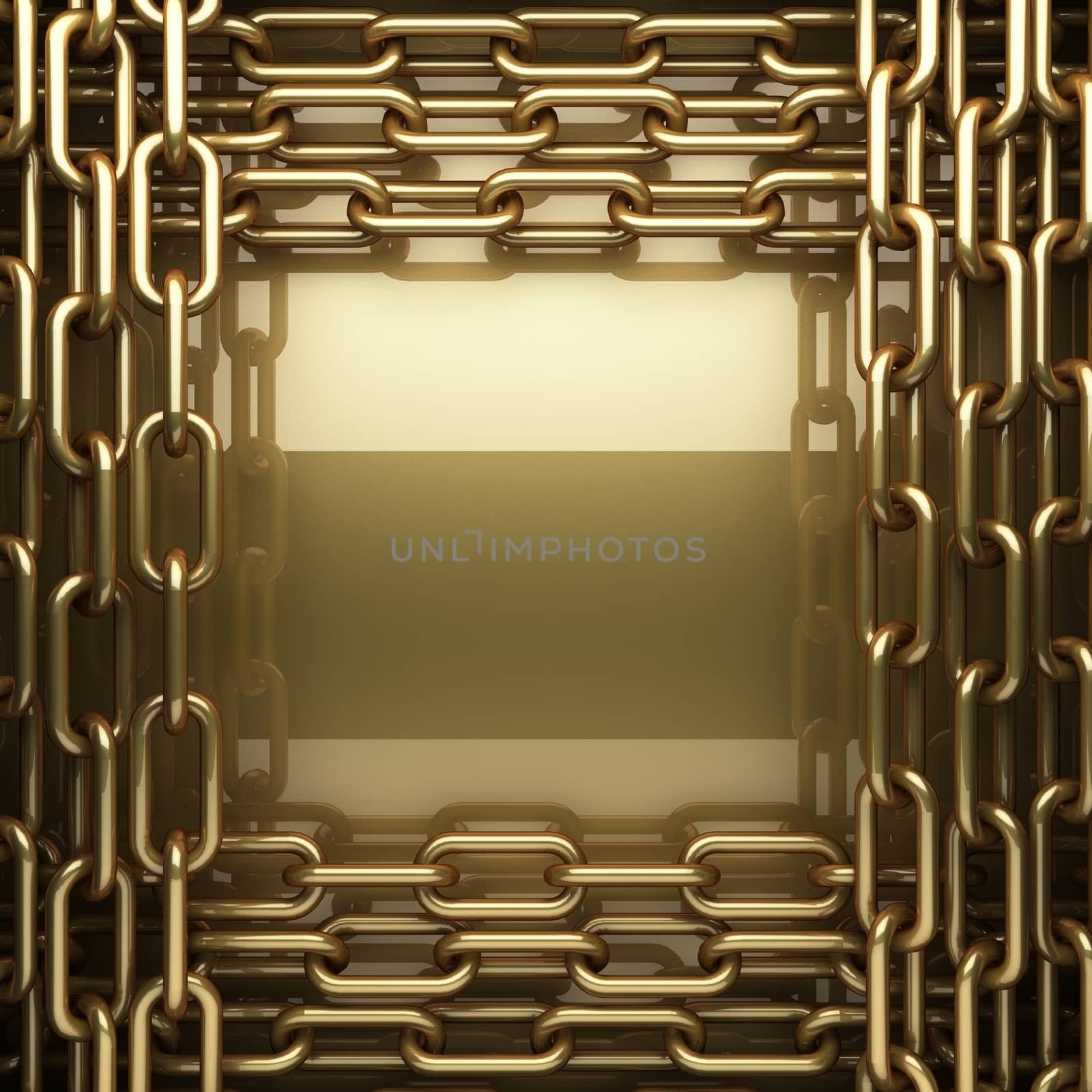 polished golden background