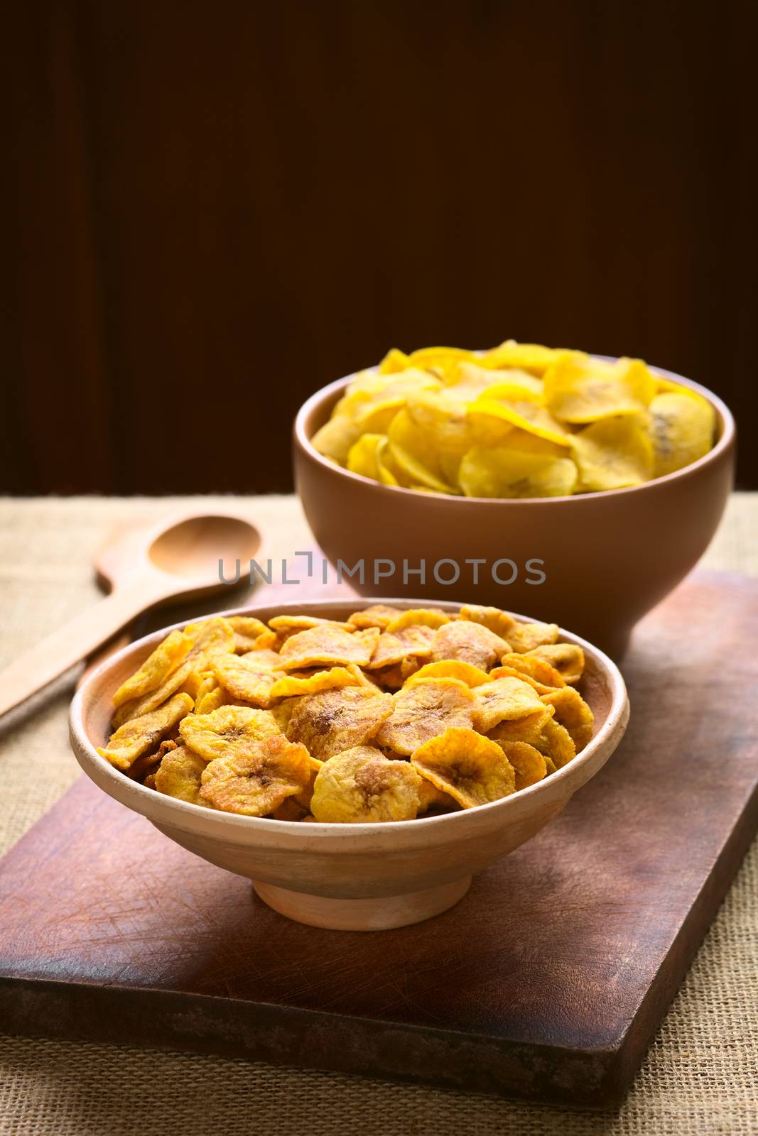 Sweet and Salty Plantain Chips by ildi