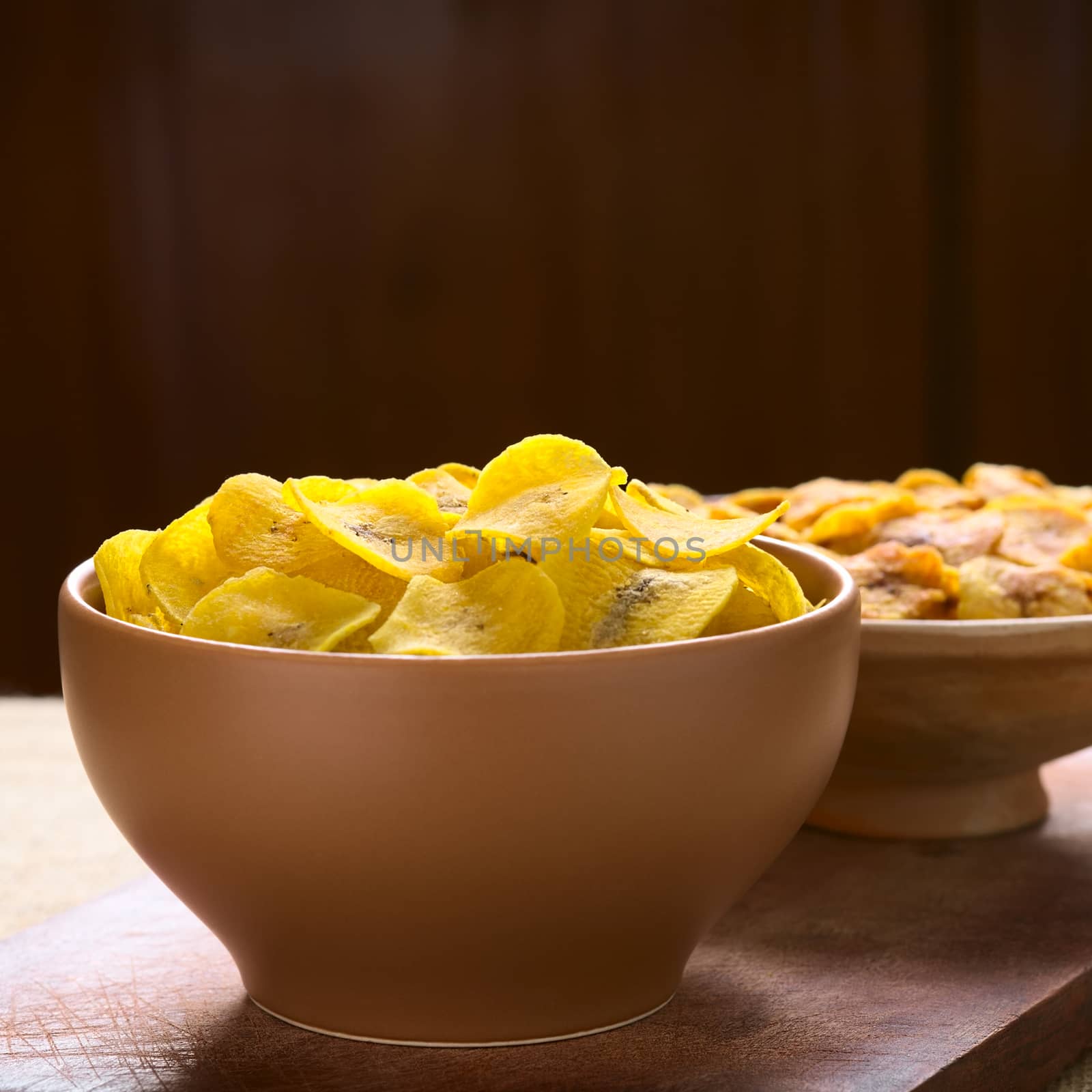 Salty and Sweet Plantain Chips by ildi