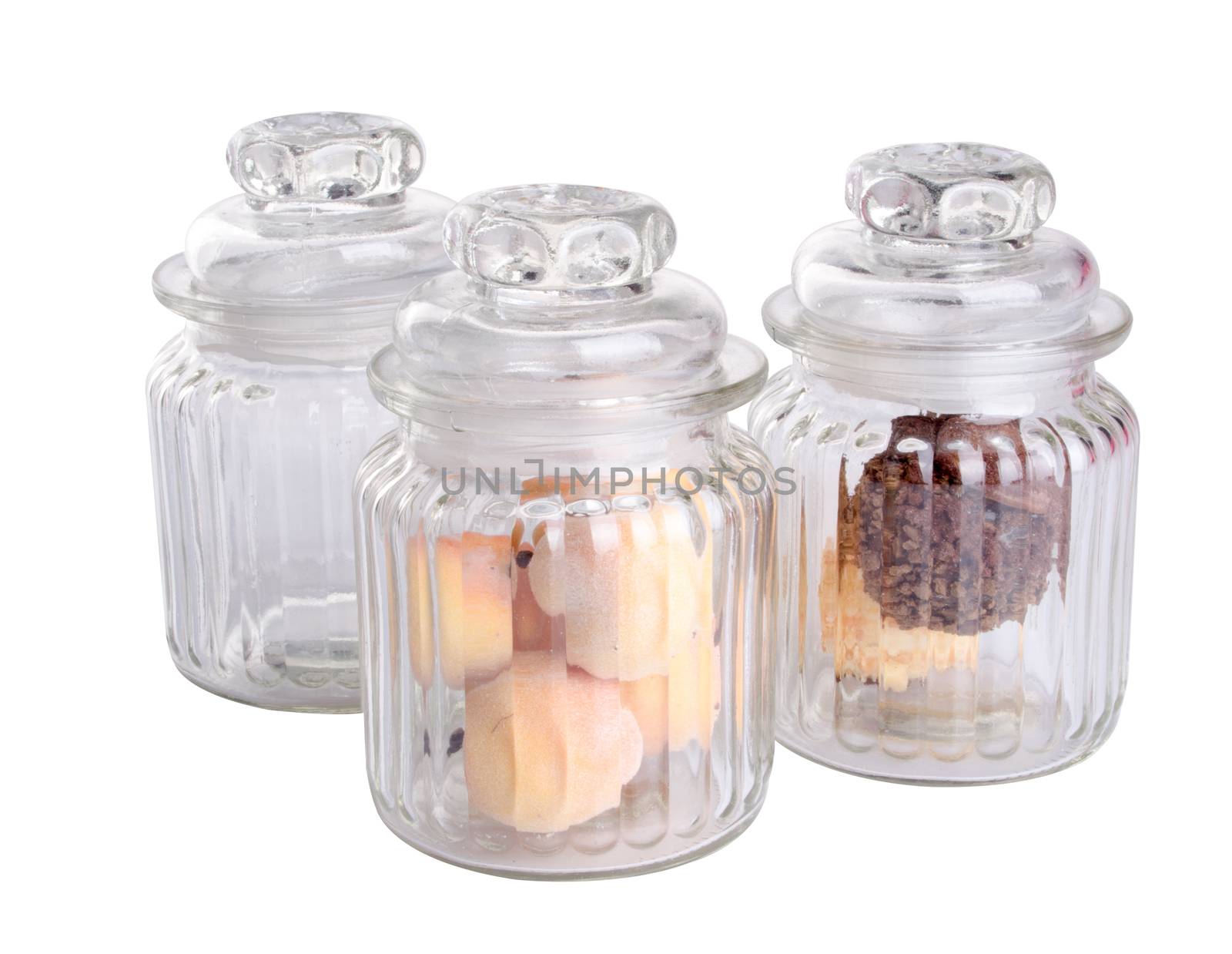 jar. crystal jar on background. crystal jar on a background. by heinteh