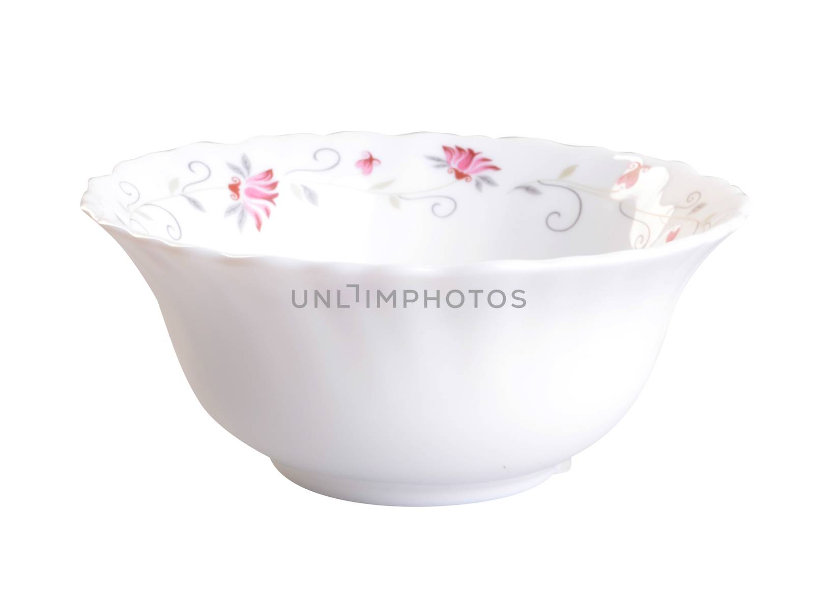 bowl. ceramic bowl on background. ceramic bowl on a background. by heinteh