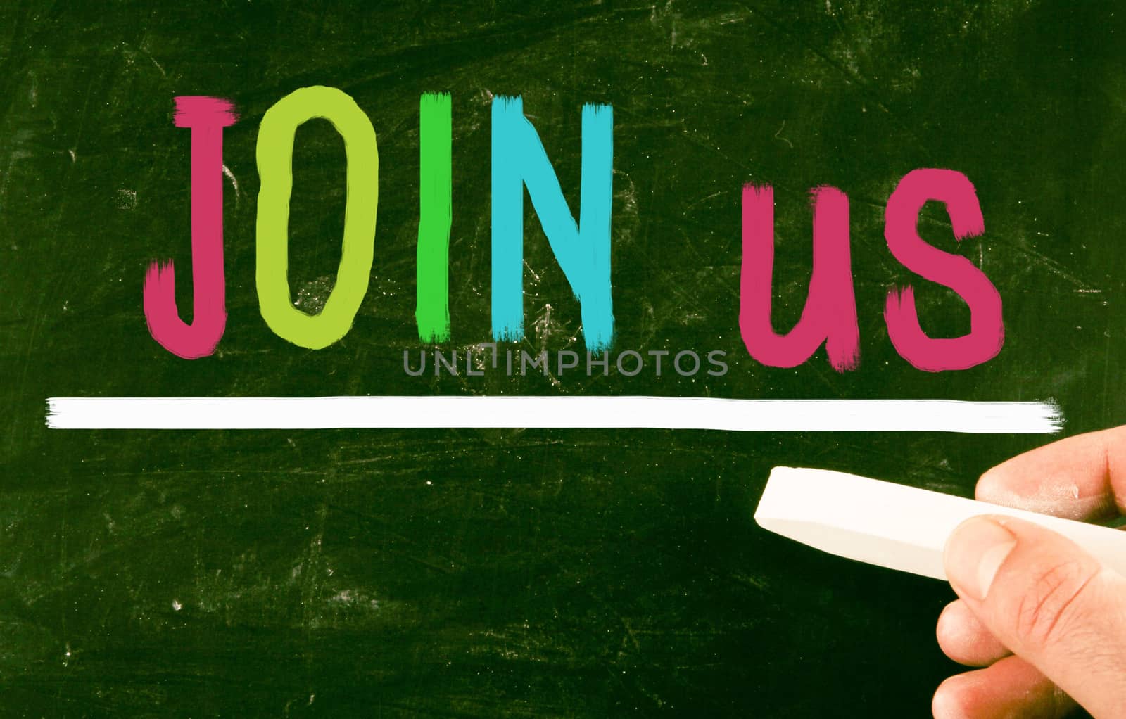 join us concept