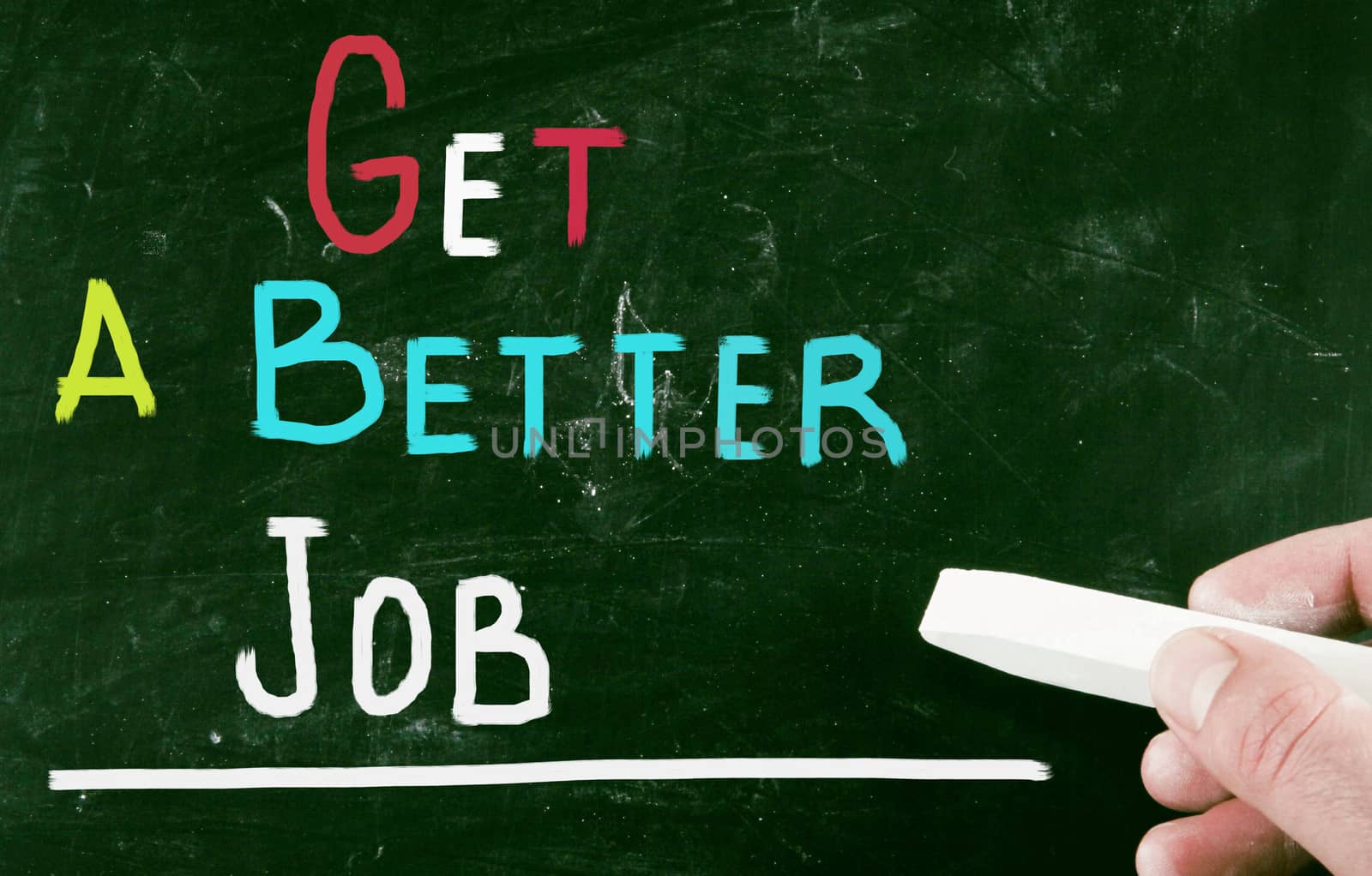 get a better job