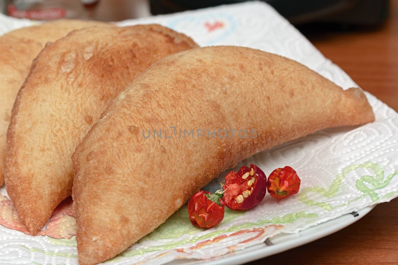 Italian specialties, panzerotti from Puglia by EnzoArt