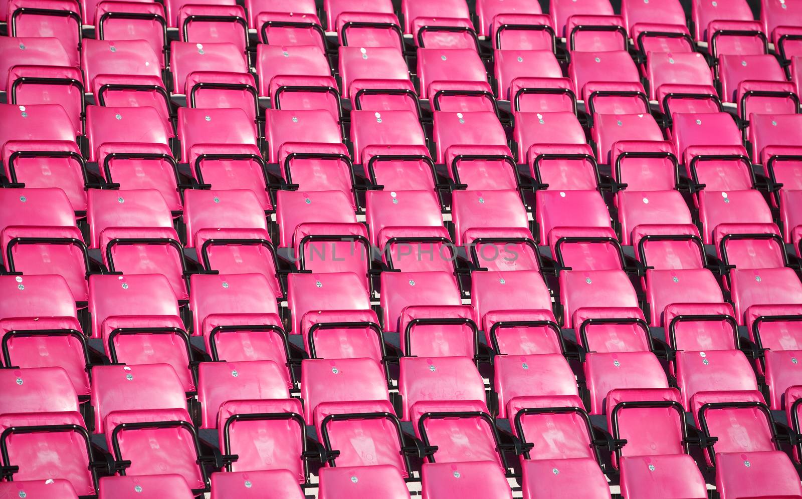 Spectators seats at a stadium by gemenacom