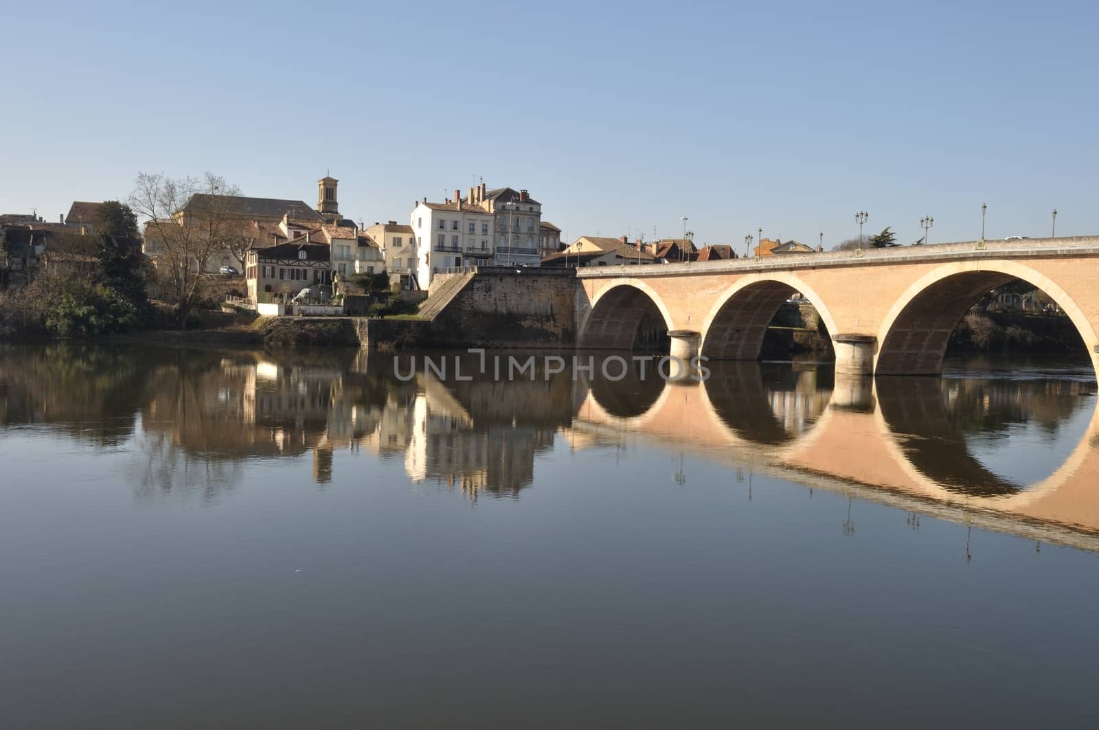  Bergerac, bridge on Dordogne river
