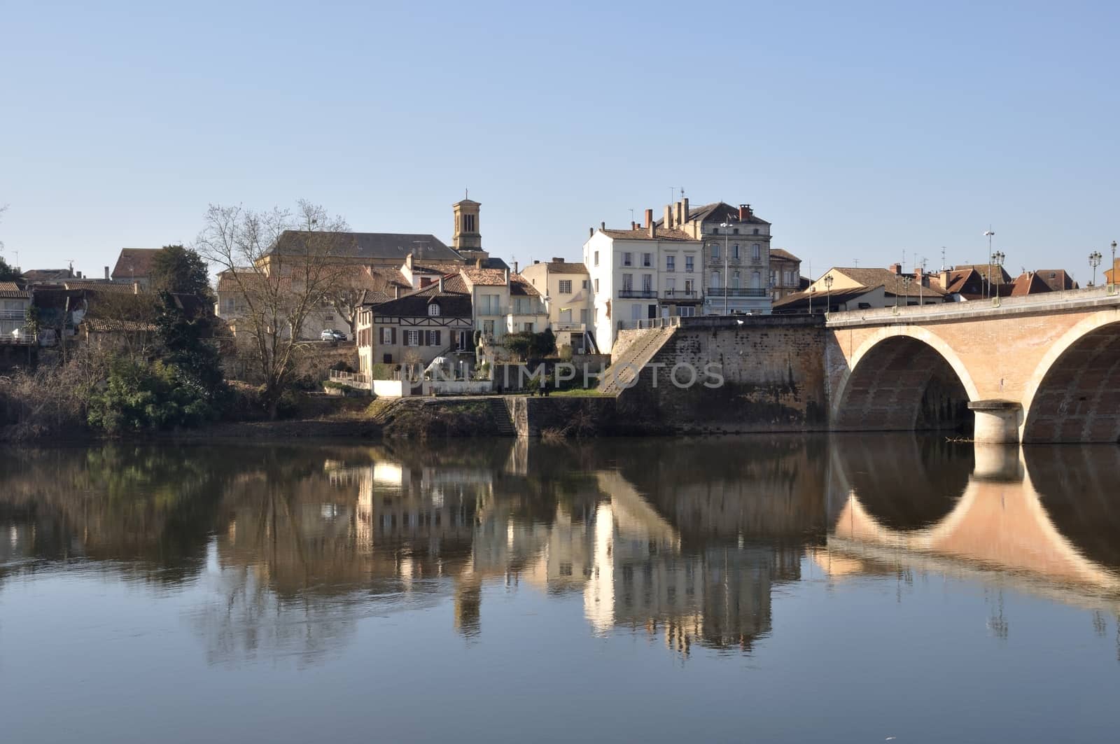  Bergerac, bridge on Dordogne river