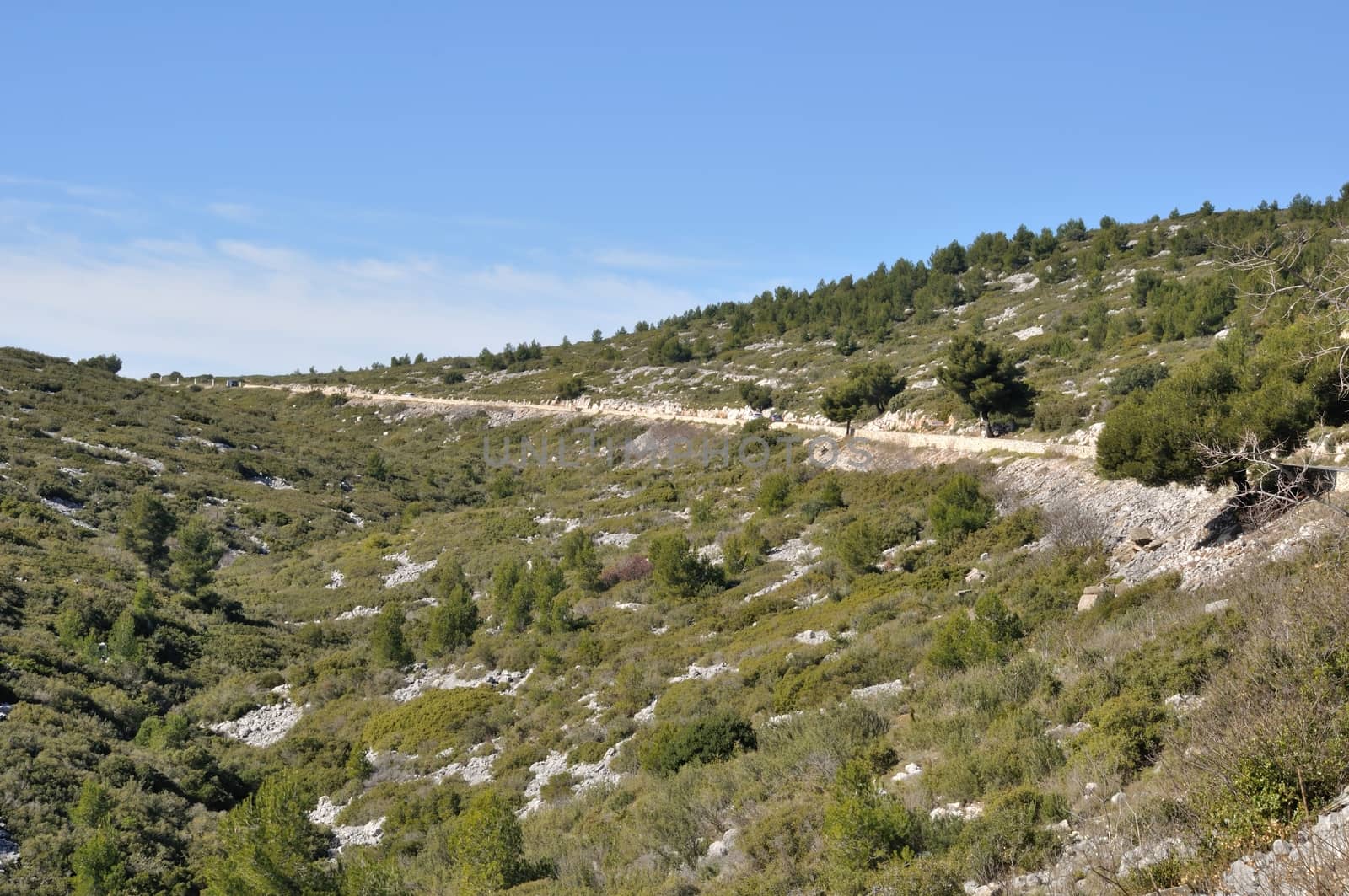 France, Bouches du Rhone, Cassis,(Road of the Ridges)