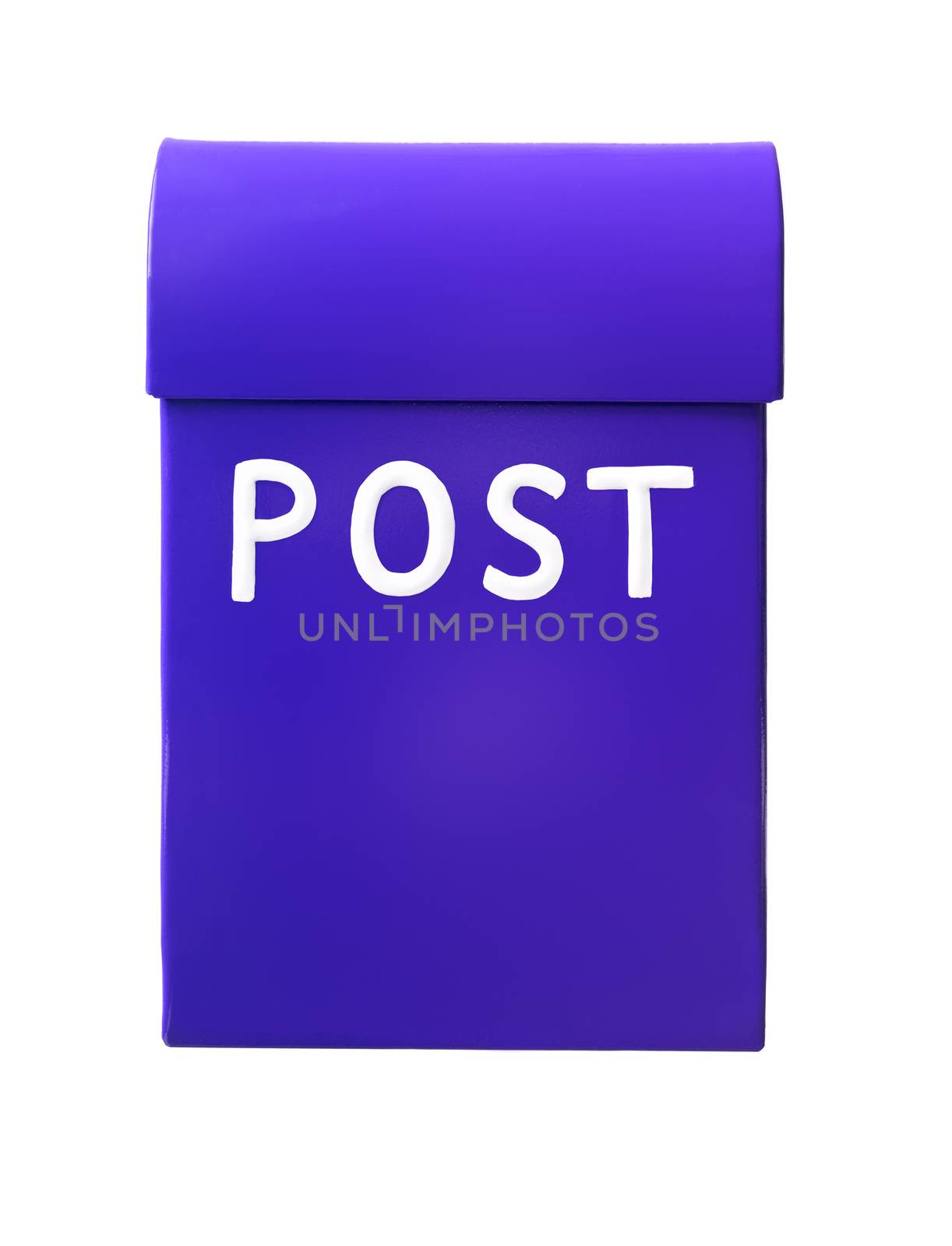 Blue mailbox by gemenacom