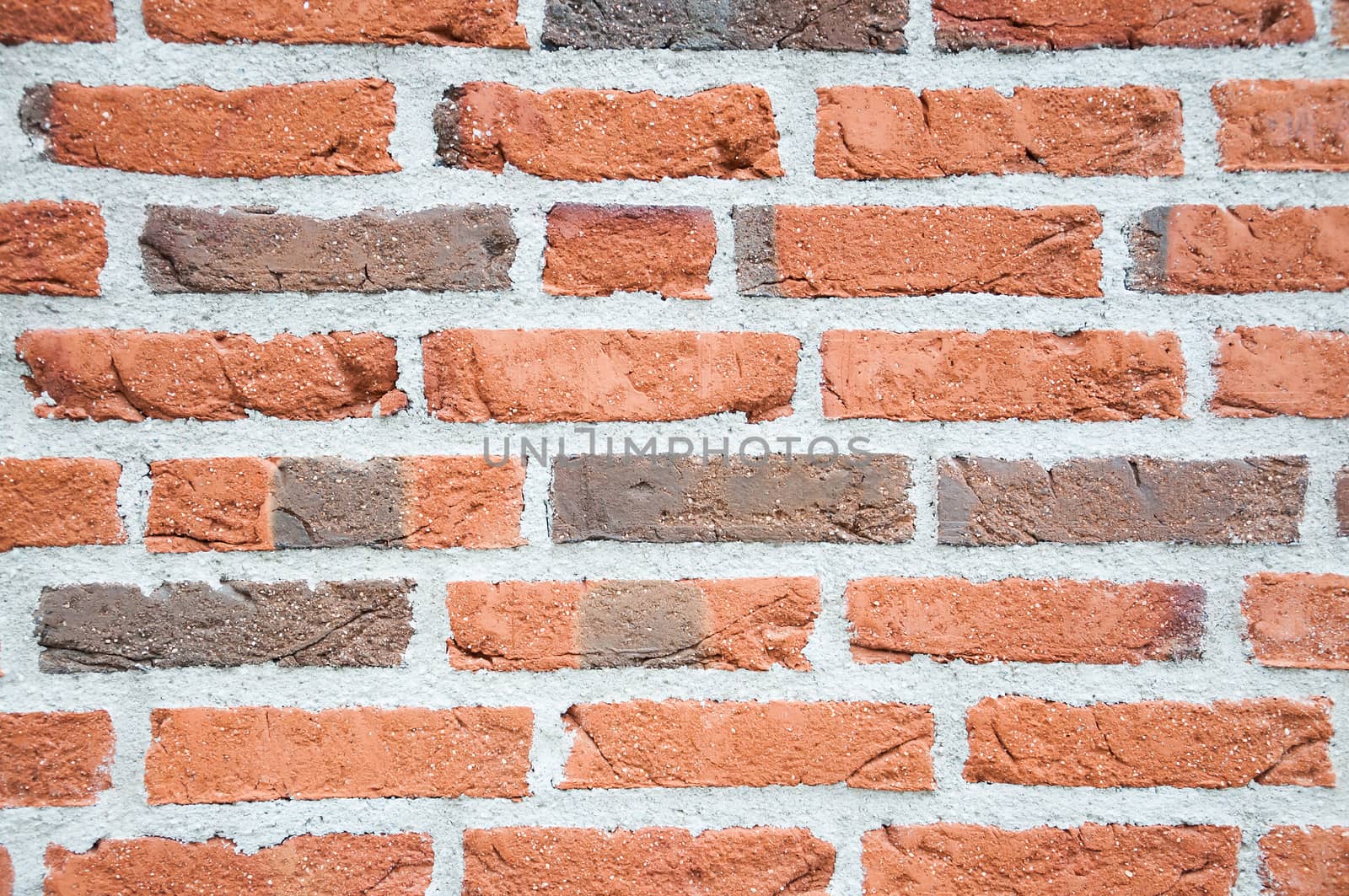 Brick wall texture background closeup.