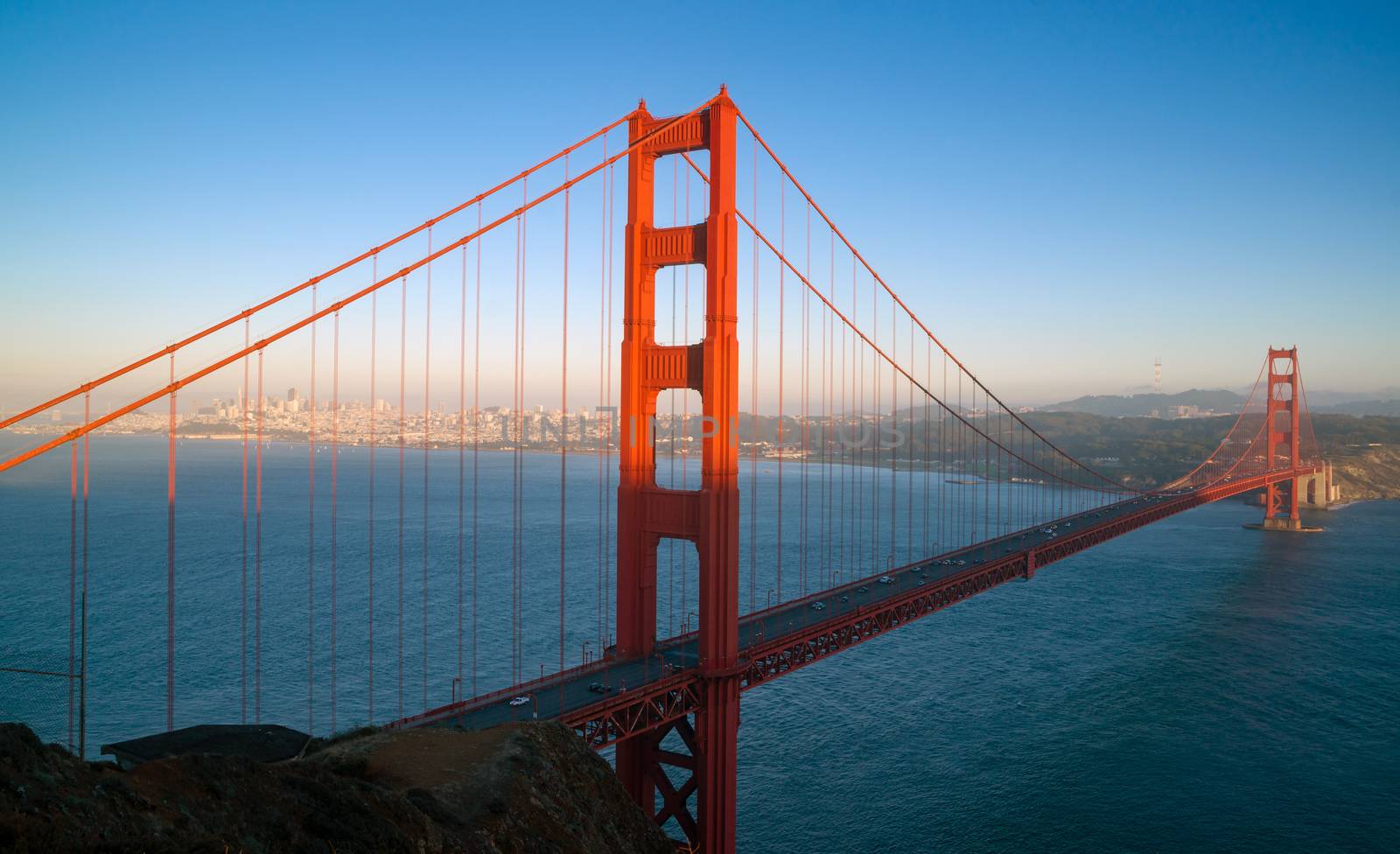 Sunset San Francisco Golden Gate Bridge Pacific Ocean West Coast by ChrisBoswell