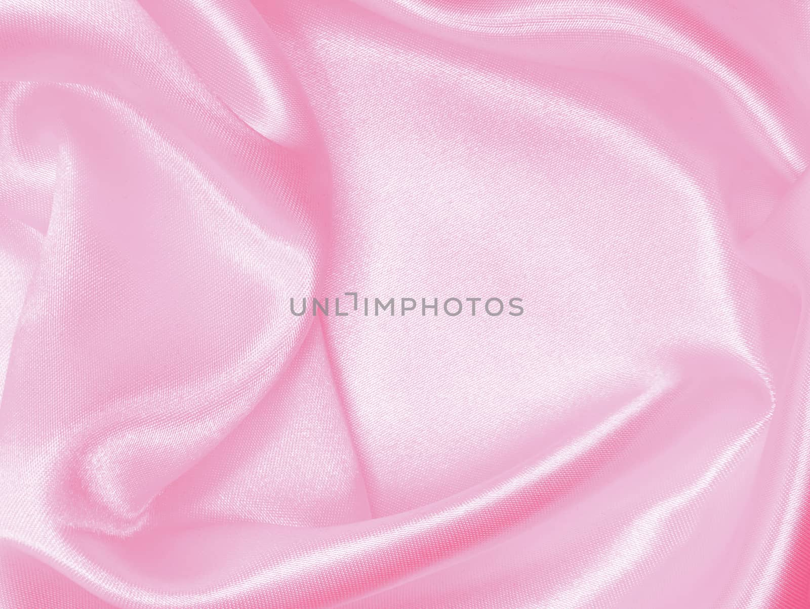 Smooth elegant pink silk as wedding background by oxanatravel