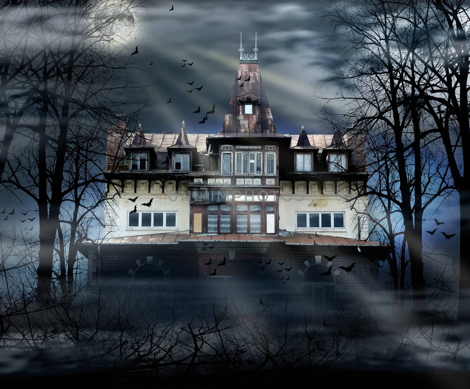 Haunted house by twindesigner