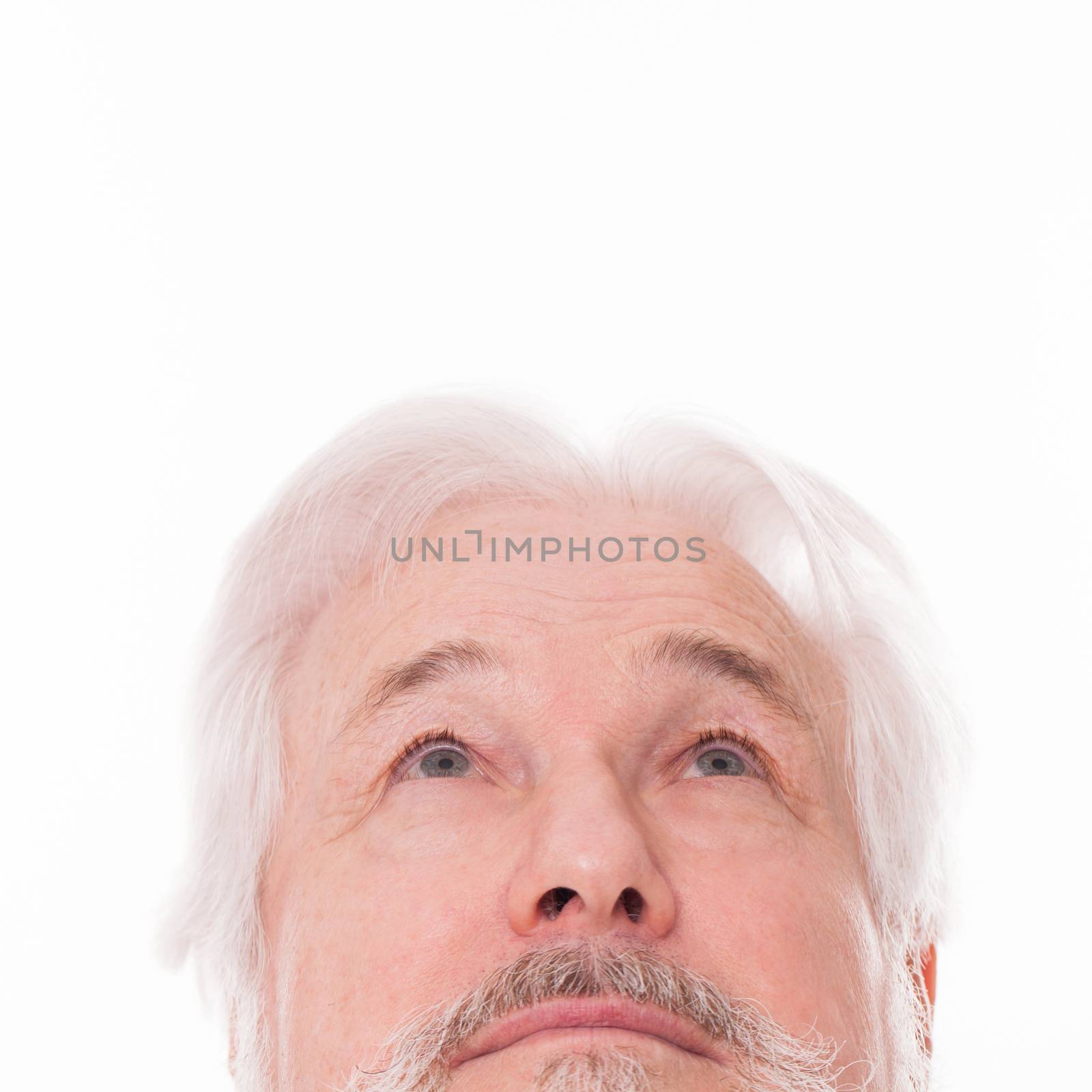 Handsome, elderly man by rufatjumali