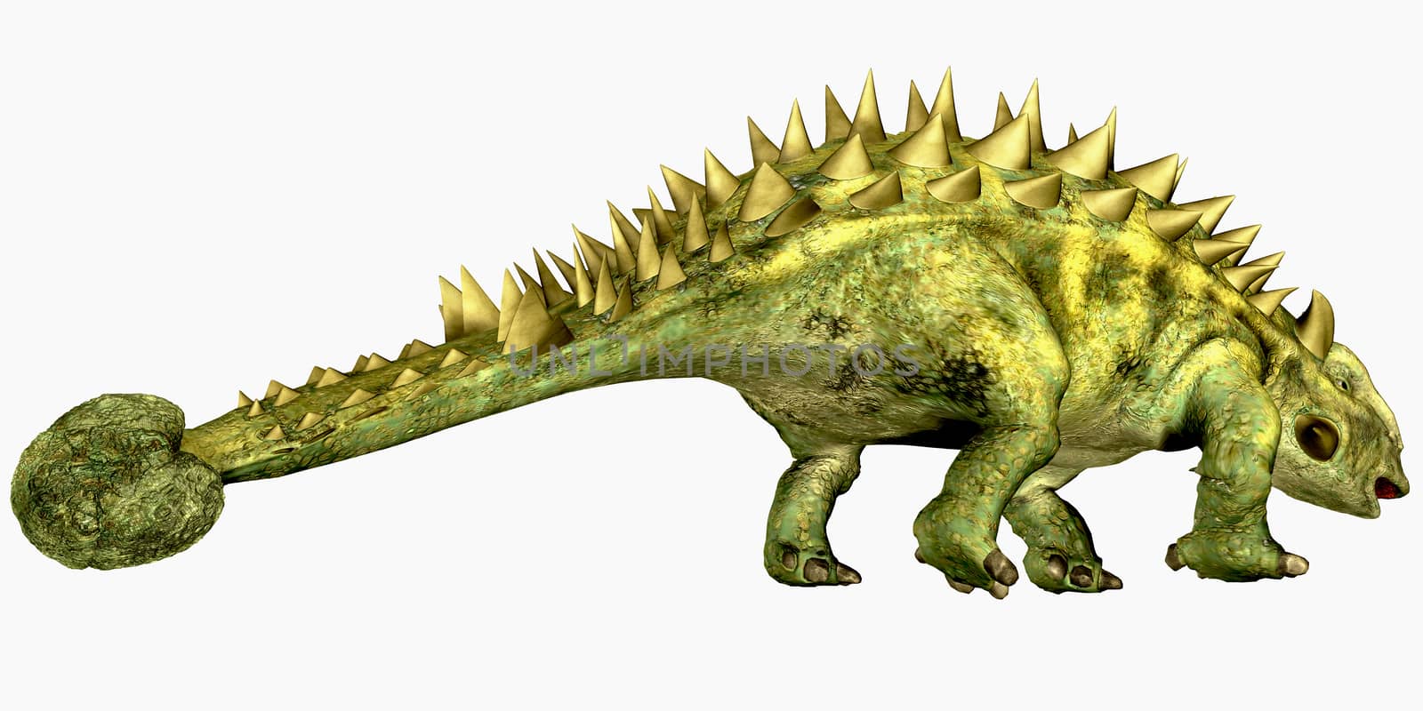 Talarurus was a herbivorous dinosaur with a club tail that lived in the Cretaceous Period of Mongolia.