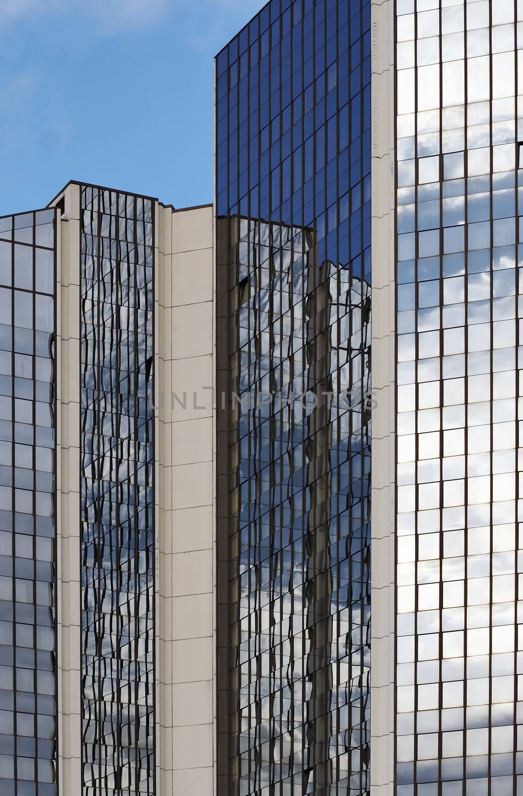 Image of the skyscrapered buildings