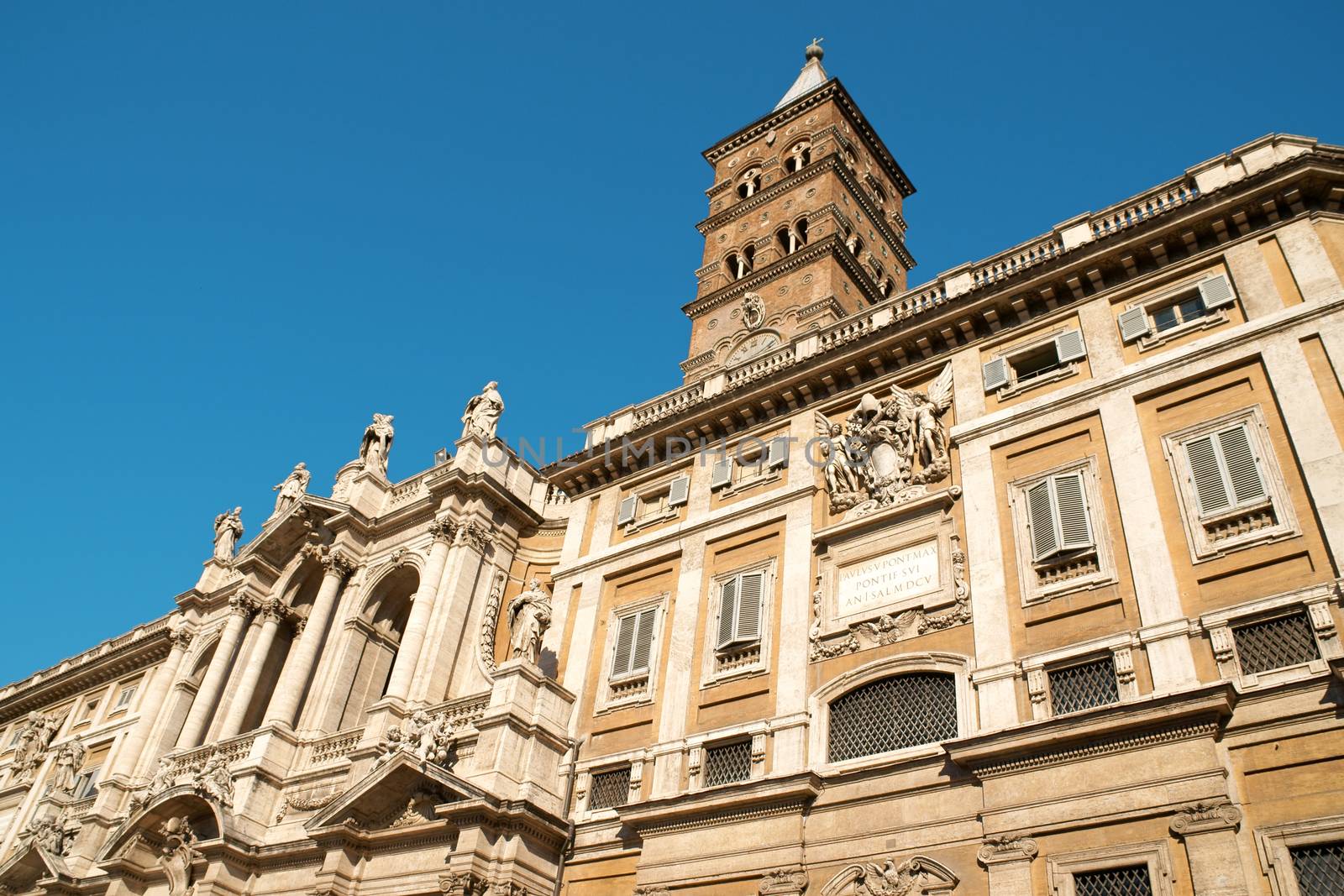 Founded in the 4th century, the Basilica di Santa Maria Maggiore (Basilica of Saint Mary Major) is one of the five great ancient basilicas of Rome. Its 18th-century exterior conceals one of the best-preserved Byzantine interiors in the city. Santa Maria Maggiore stands on the site of a temple to the goddess Cybele. According to a 13th-century legend, the first church was built here by Pope Liberius (352-66), on the site of an apparition of the Blessed Virgin Mary. The legend has it that the Virgin appeared to Pope Liberius and the patrician Giovanni Patrizio on August 4, 352 (or 358), instructing them to build a church on the Esquiline Hill. That night, the floor plan was outlined by a miraculous snowfall. Santa Maria Maggiore was fully restored and renovated in the 18th century - the facade and most of the interior decorations date from this period. Today, the basilica is served by Redemptorist and Dominican fathers and remains very popular with pilgrims and tourists alike.