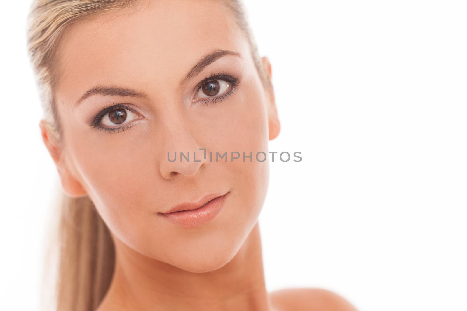Closeup portrait of woman with day makeup by rufatjumali