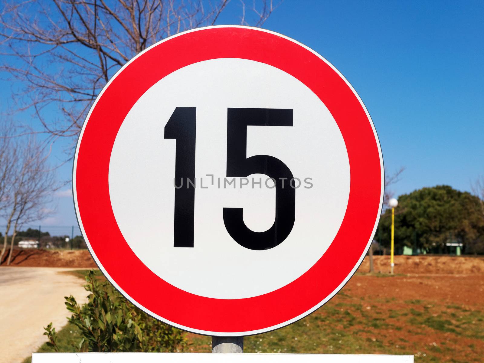 road sign speed limit