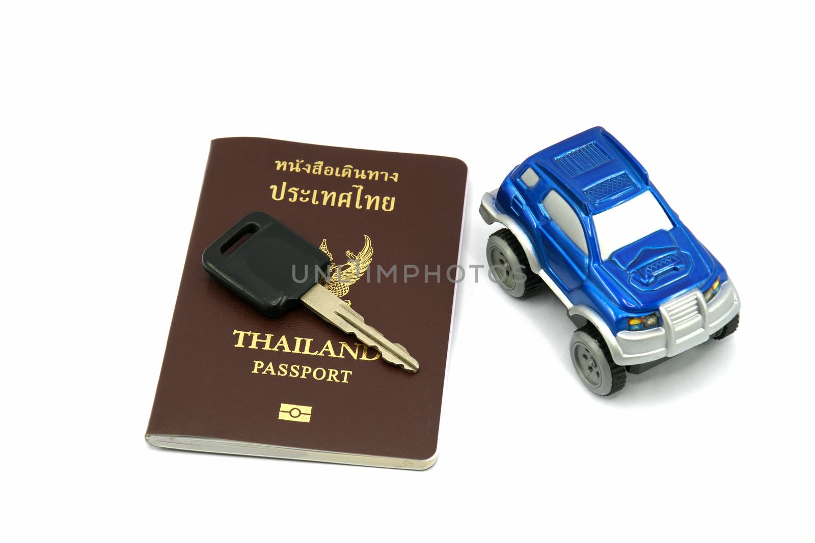 Thailand Passport and Car by mranucha
