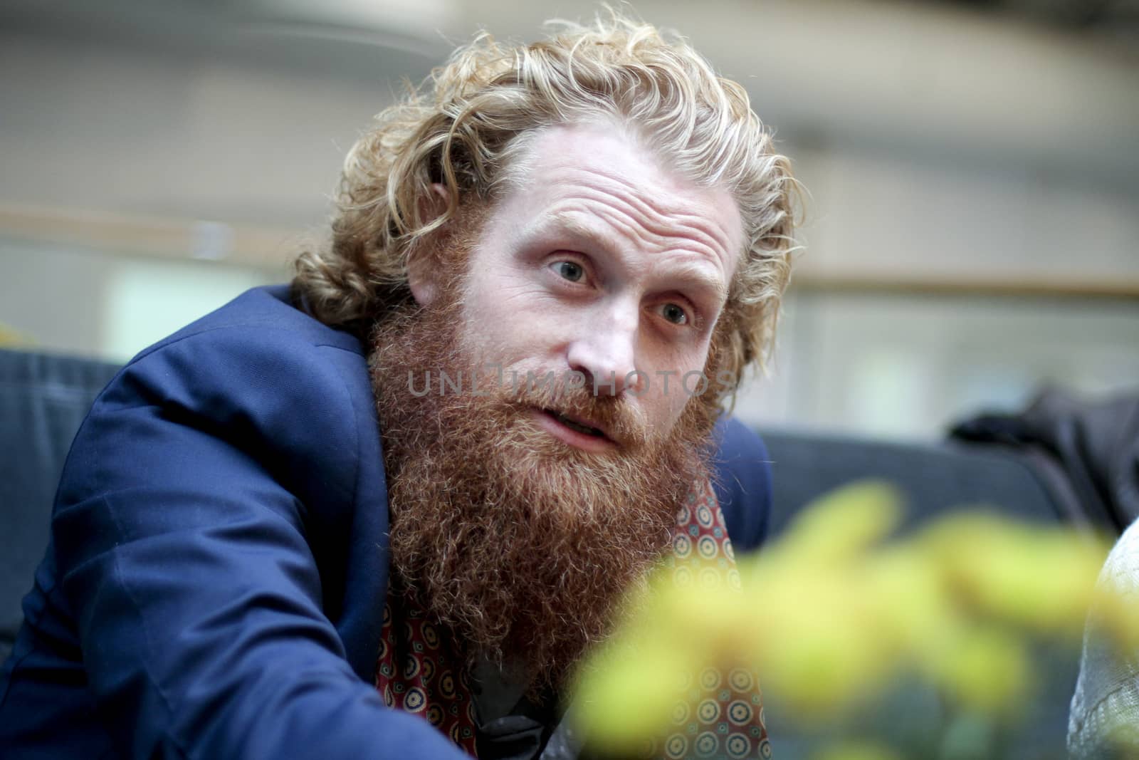 Kristofer Hivju spiller i Ruben Östlunds film Turist.