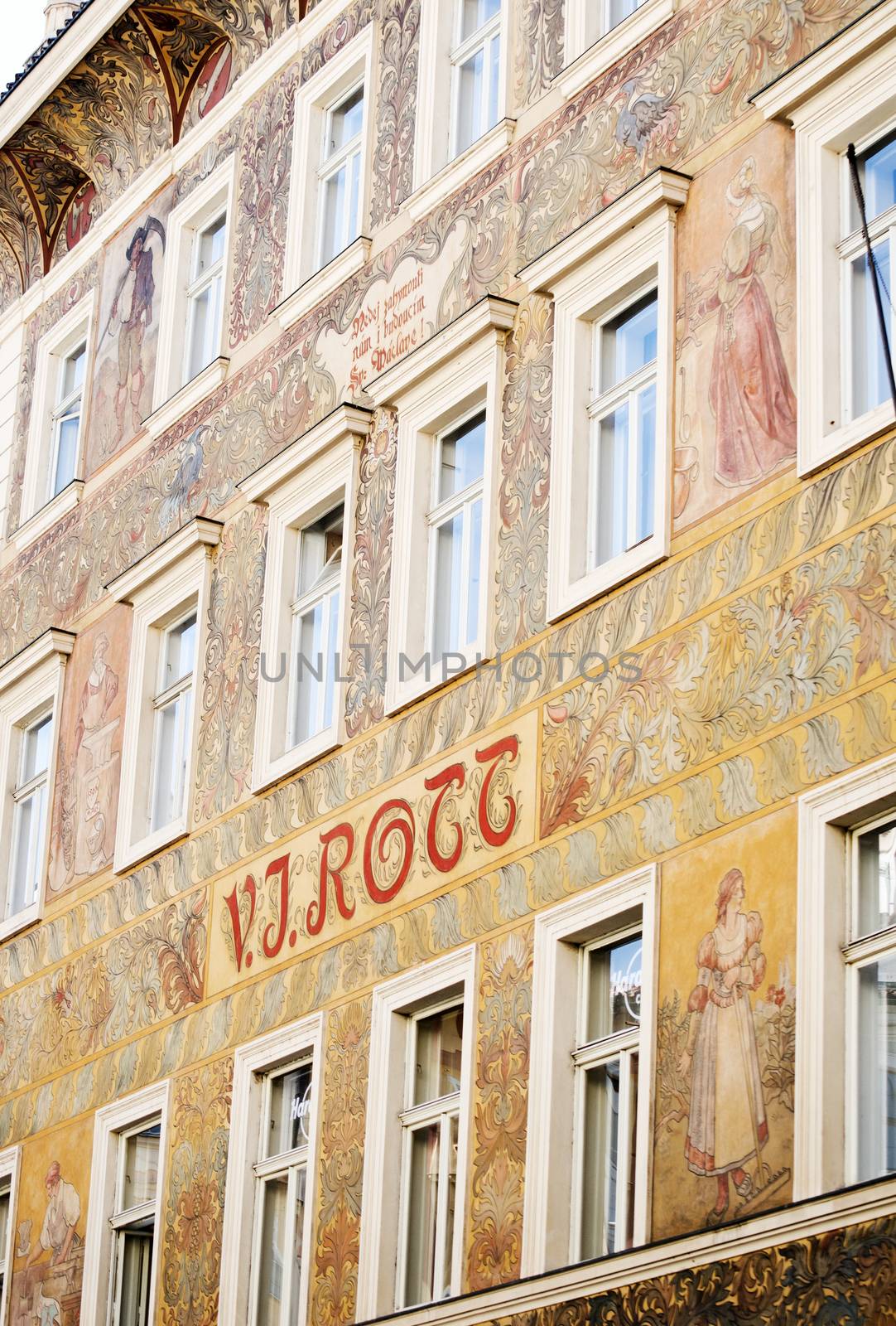 Prague, Czech republic: July 2014: The old town
