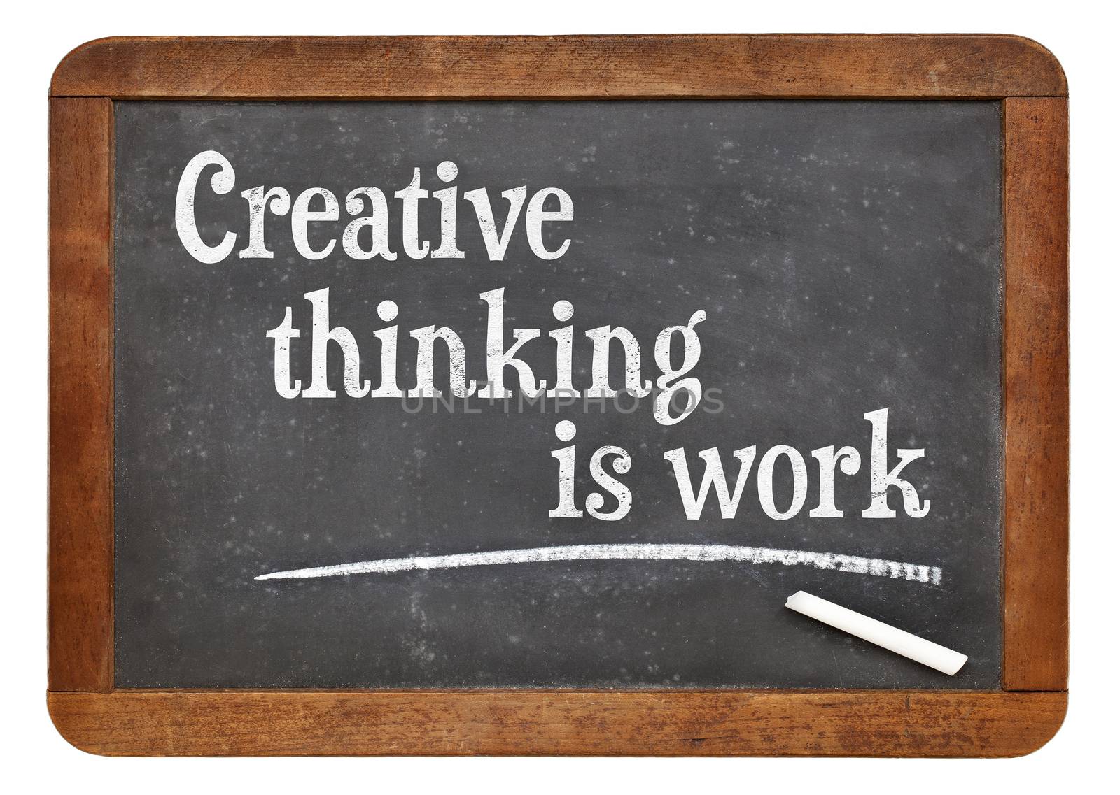 Creative thinking is work by PixelsAway