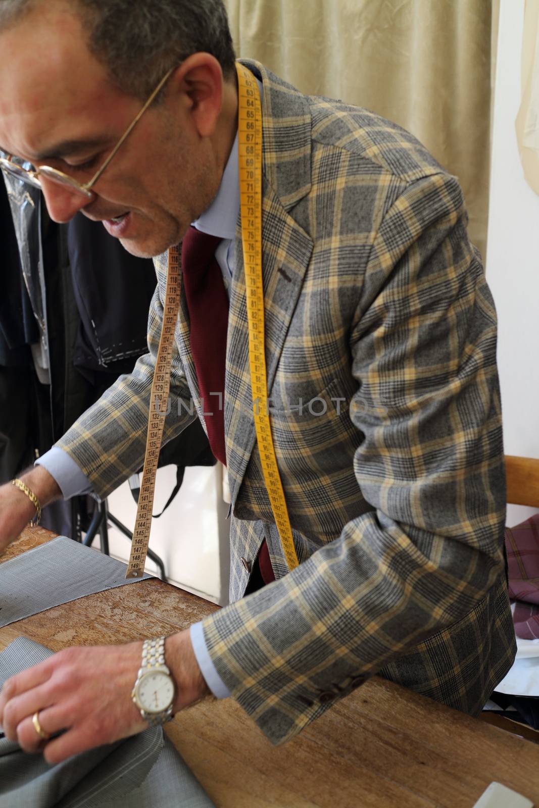 Real tailor near Assisi in Italy