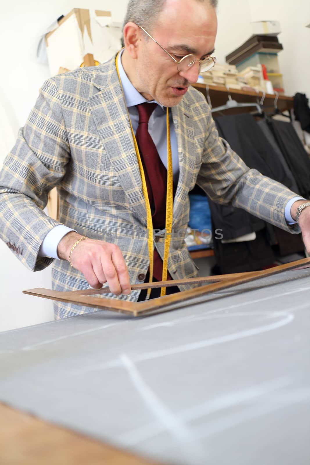 Real tailor near Assisi in Italy