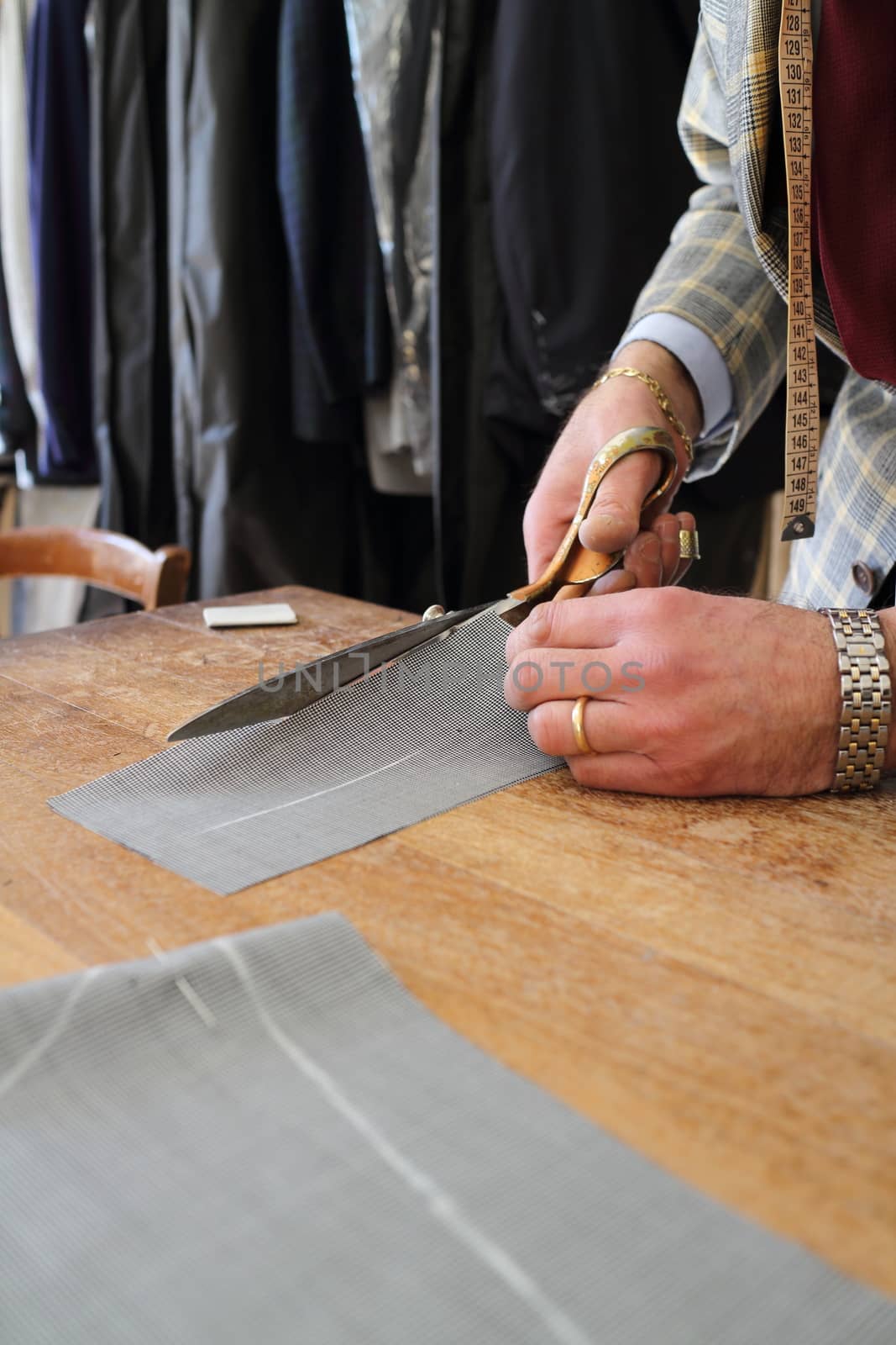 Real tailor near Assisi in Italy