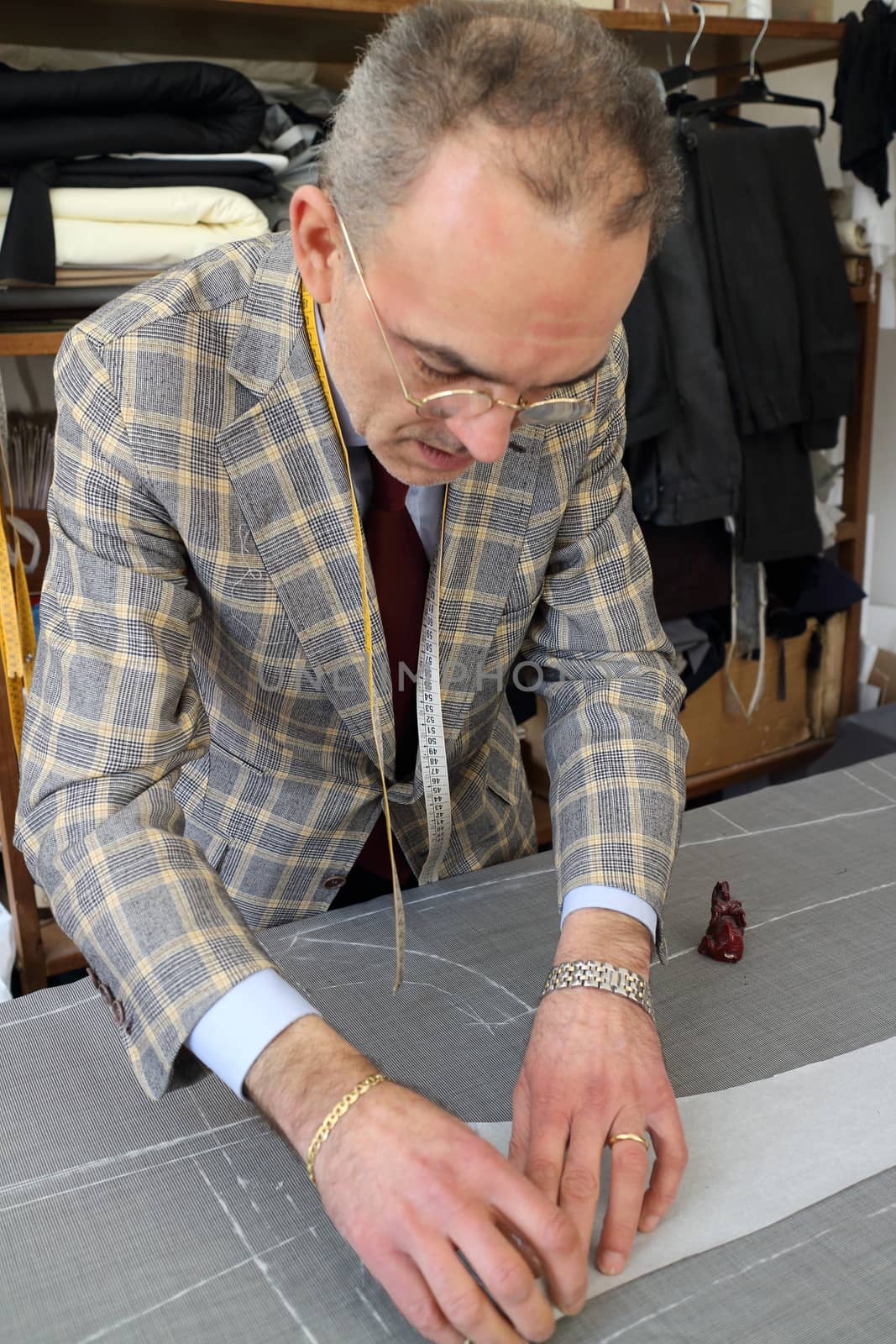 Real tailor near Assisi in Italy
