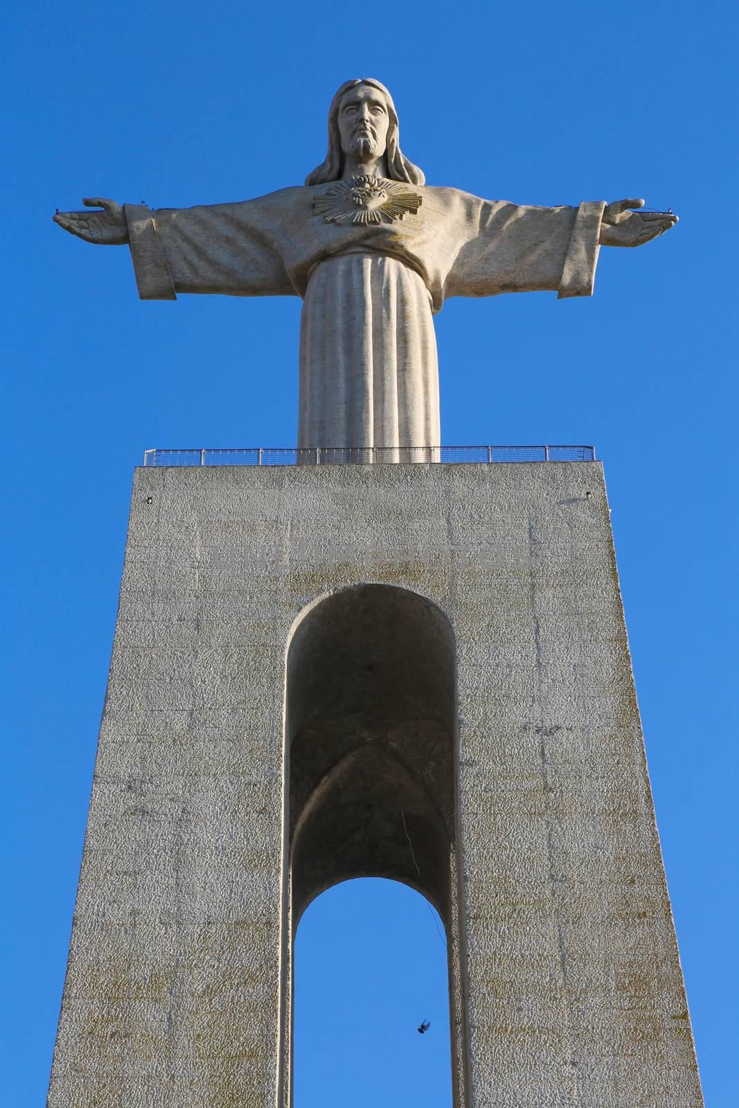 The Cristo Rei  monument of Jesus Christ in Lisbon, Portugal