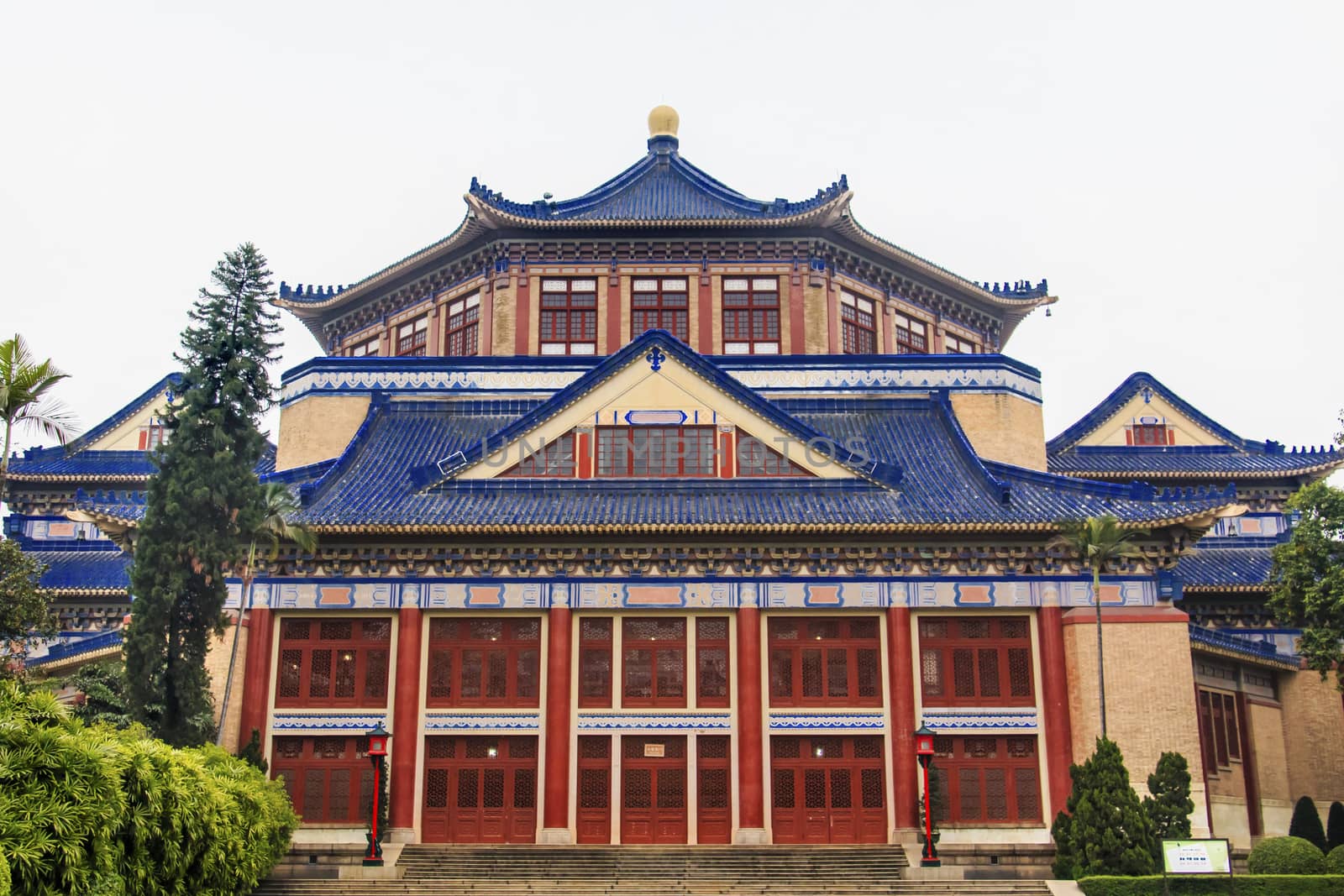 Sun Yat-Sen Memorial Guangzhou City Guangdong Province China  by bill_perry