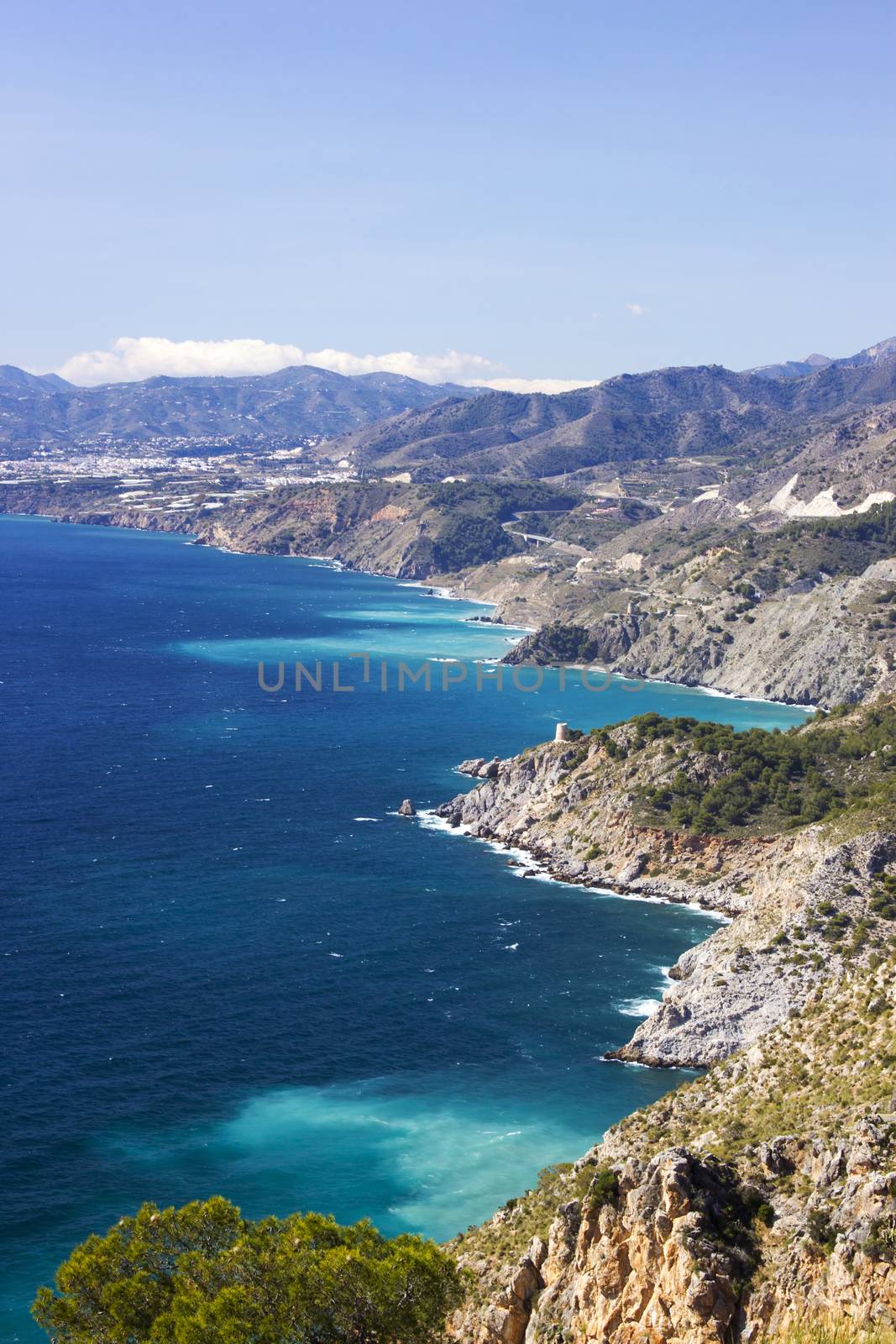 Landscape of Andalusia in Spain