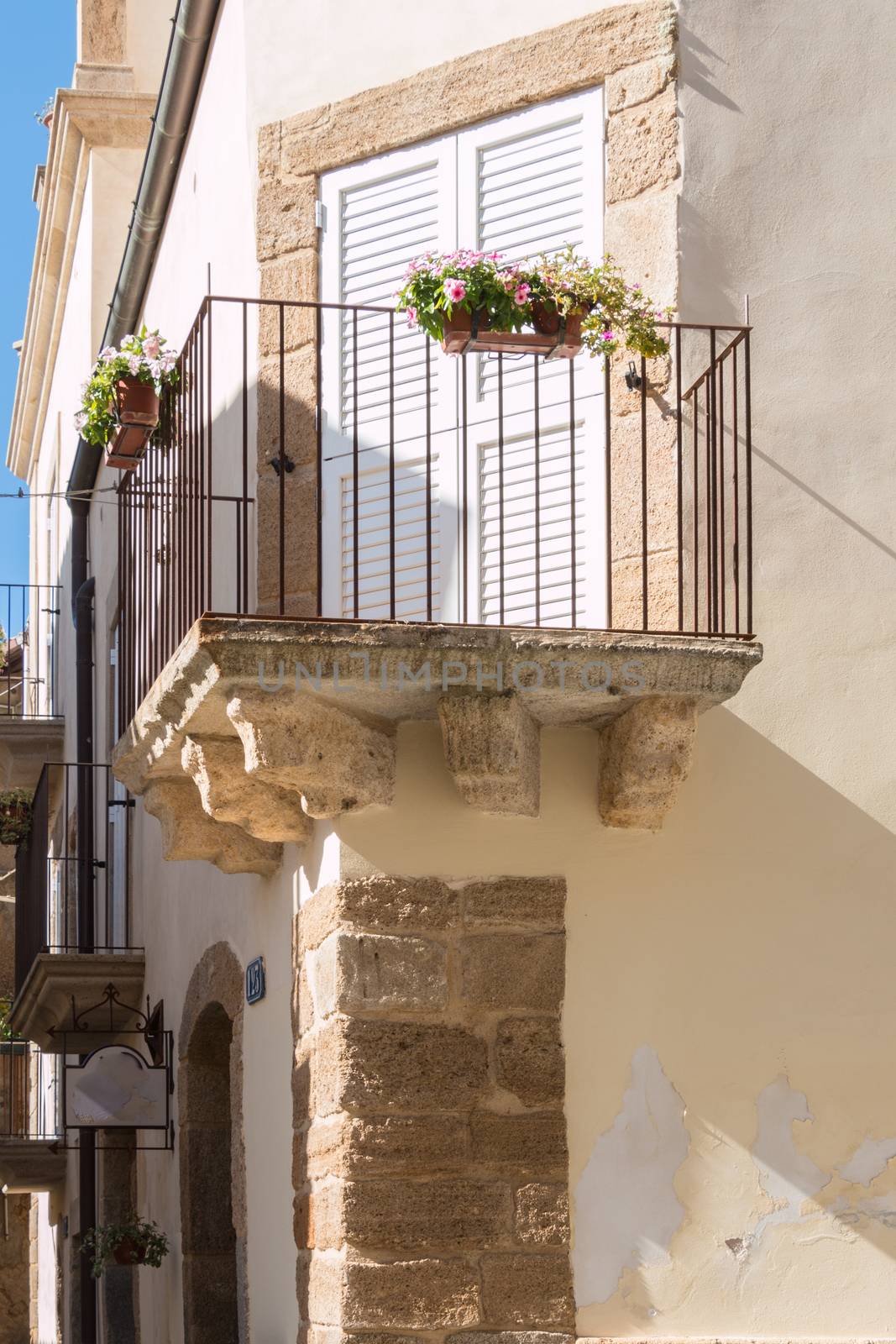 Famous city of Caltagirone Sicily known for its ceramics