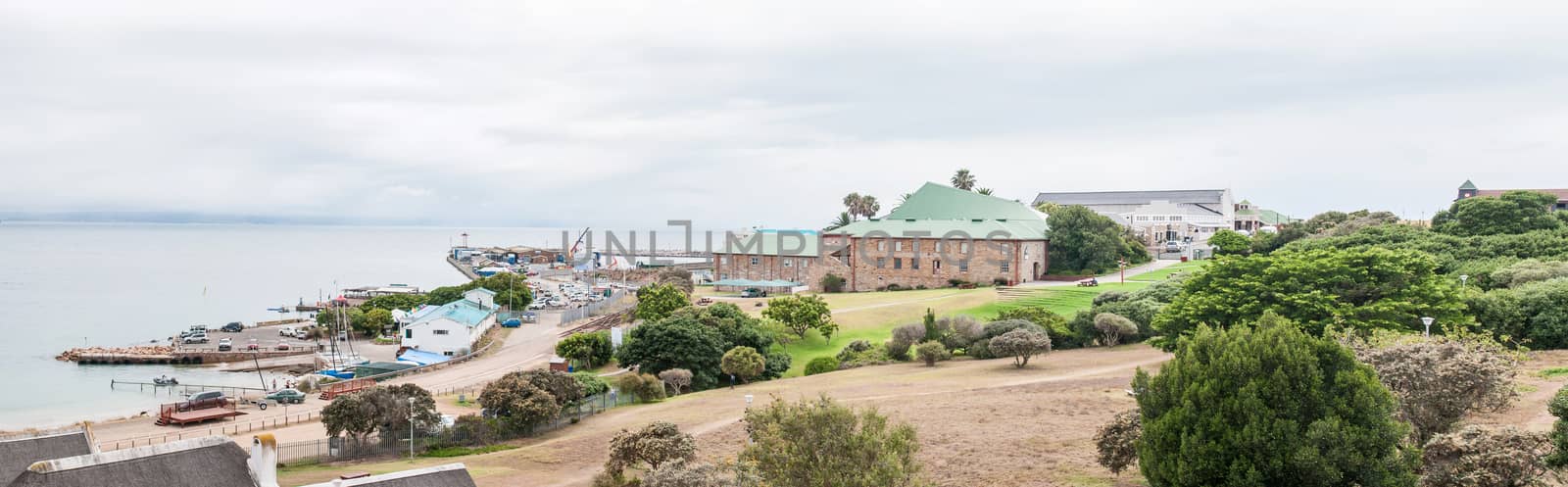 MOSSELBAY, SOUTH AFRICA - DECEMBER 30, 2014: The Dias Museum houses a life size Dias caravel replica built in Portugal which sailed to Mosselbay in 1988 to commemorate the Dias voyage 500 years before