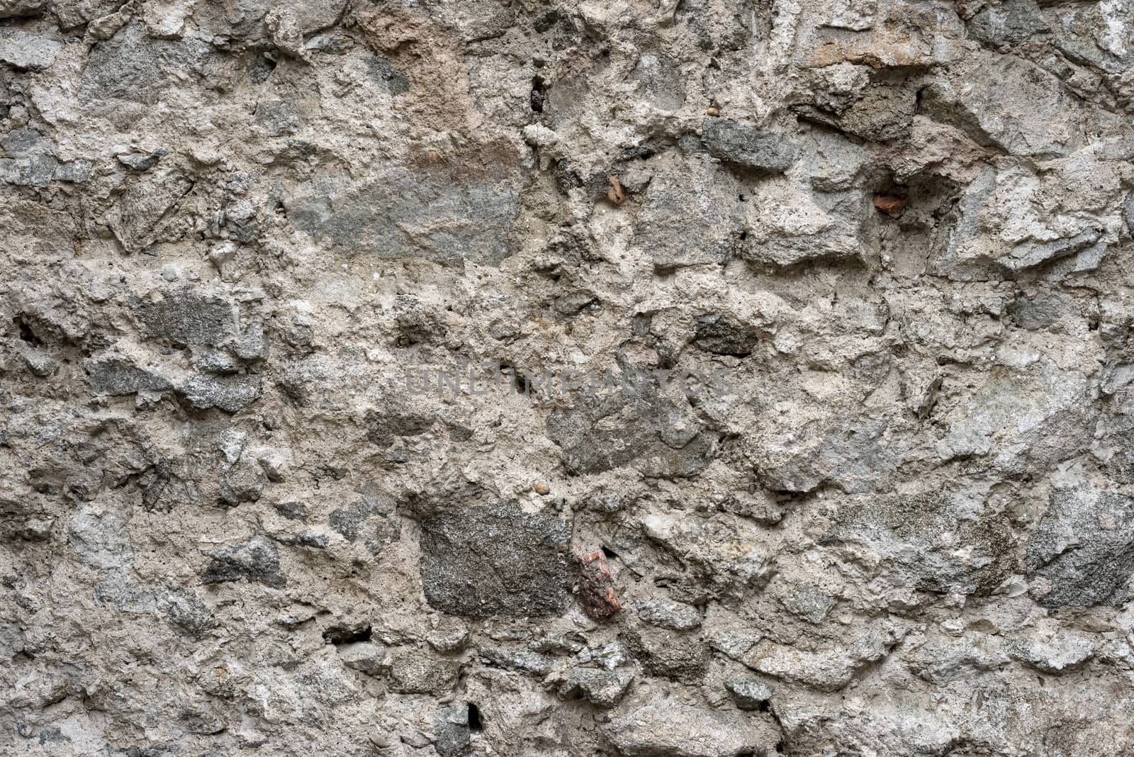 wall of stones as a texture