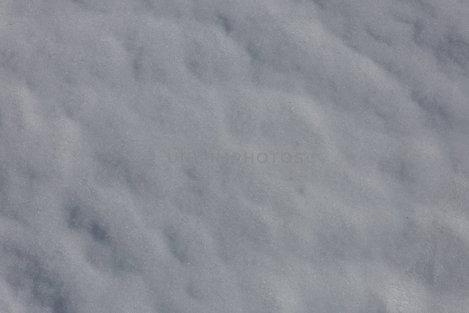 white snow on a Sunny winter day