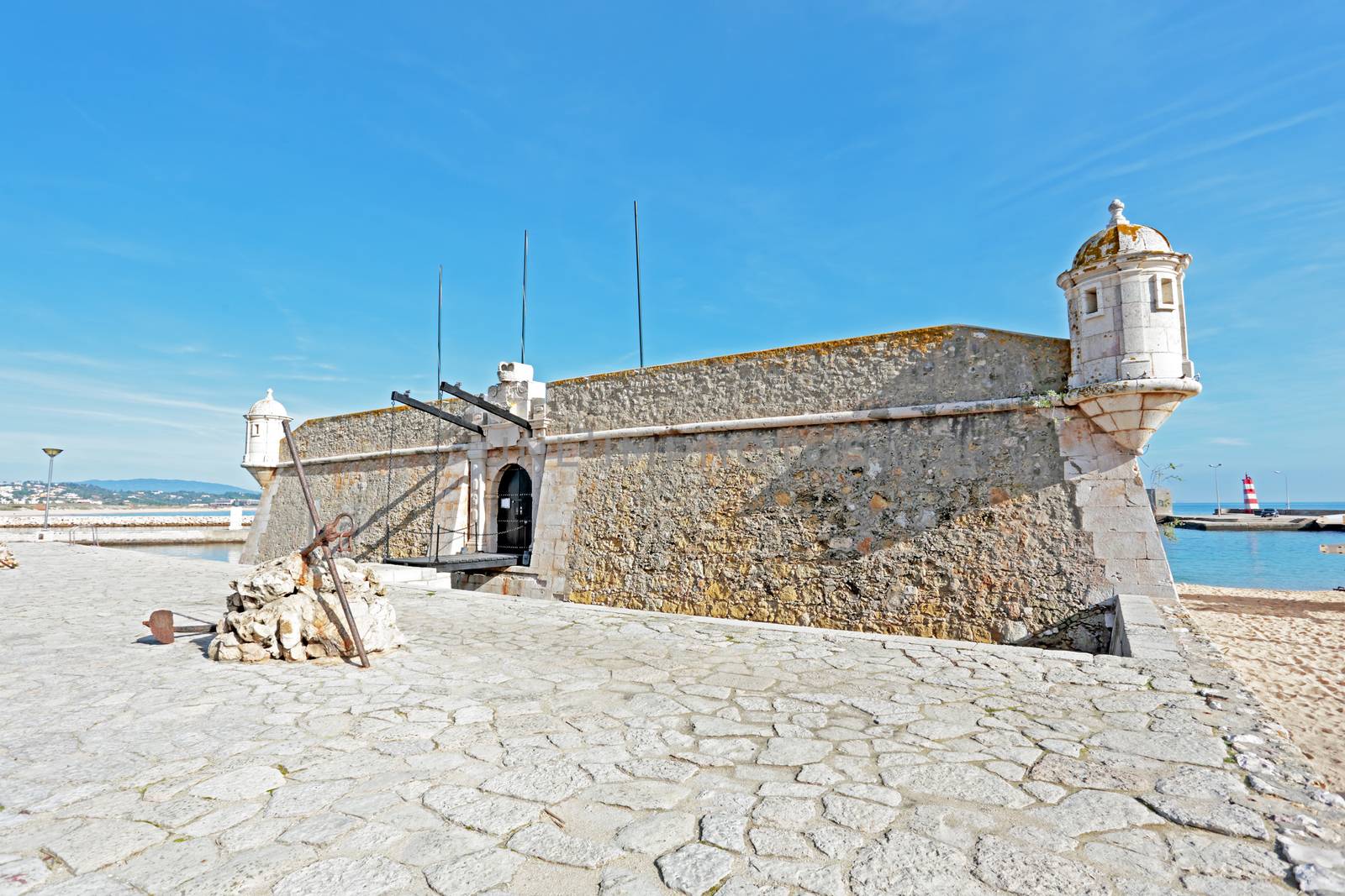 Medieval Fortaleza da Ponta da Bandeira at Lagos