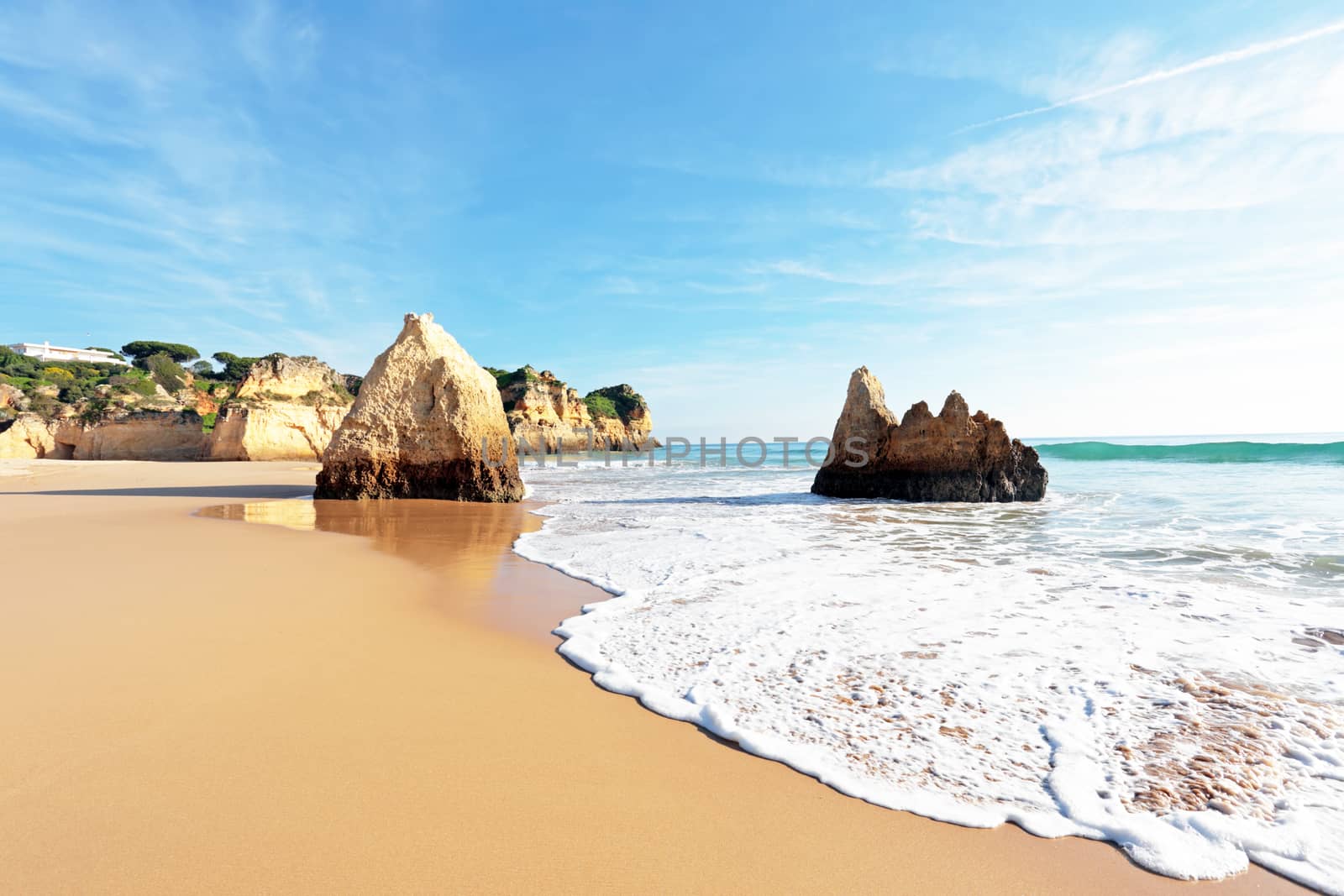 Praia Tres Irmaos in Alvor Portugal