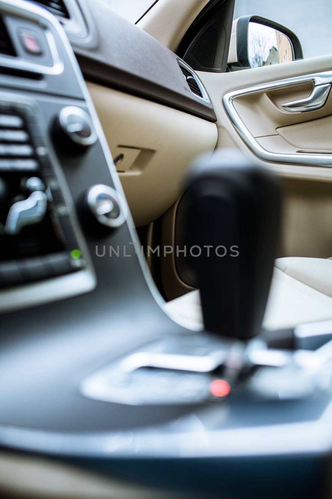 Modern car interior by viktor_cap