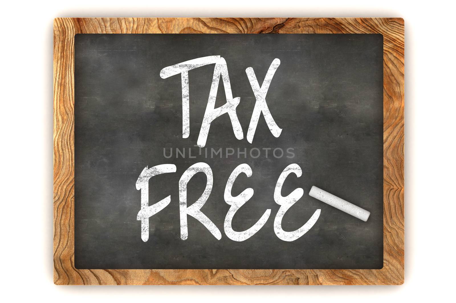 Tax Free Chalkboard by head-off
